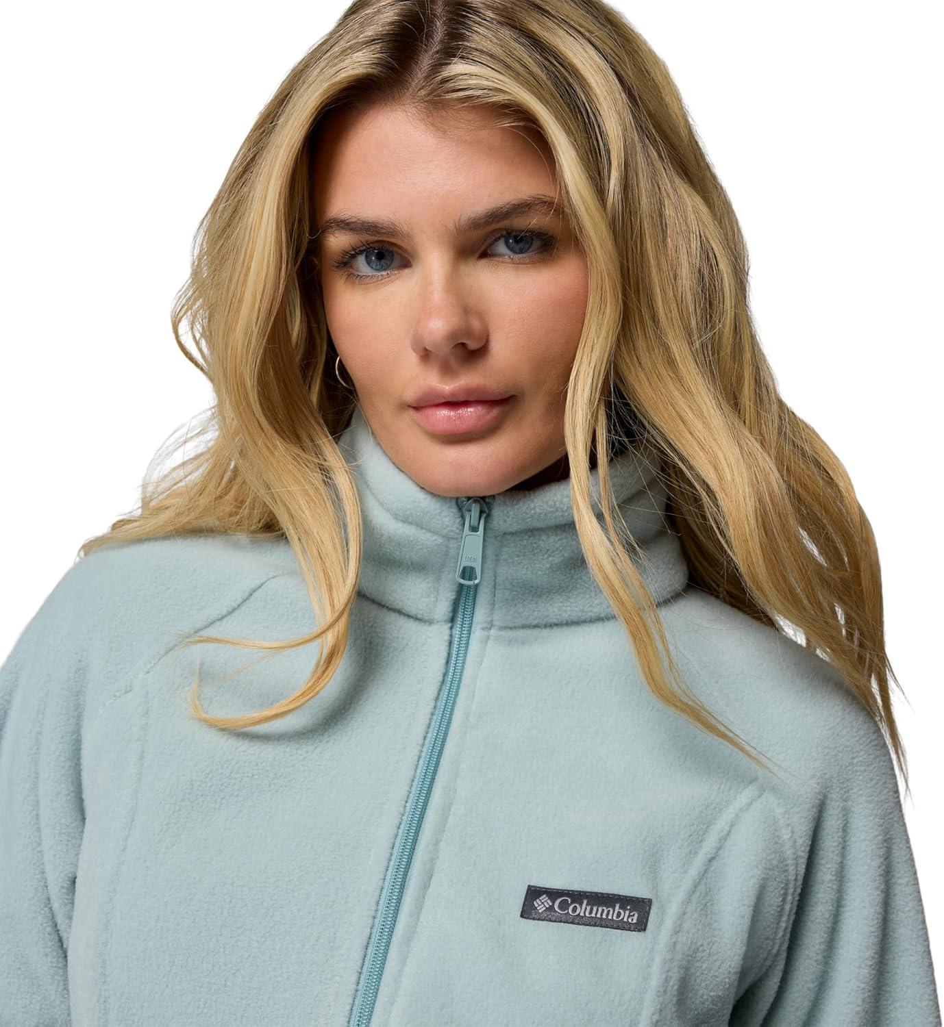 imageColumbia Womens Benton Springs Full ZipCrushed Blue