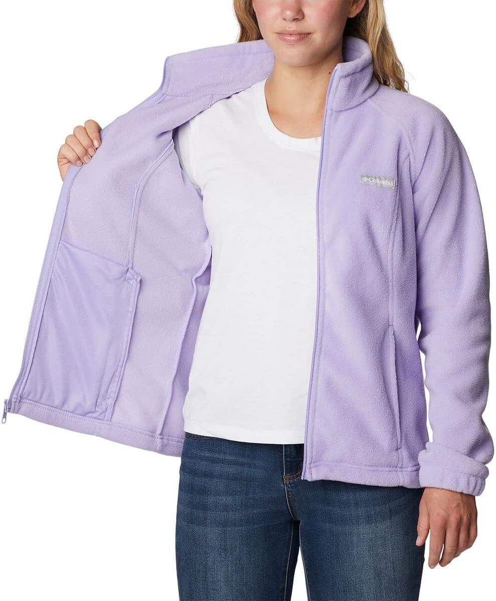 imageColumbia Womens Benton Springs Full ZipFrosted Purple