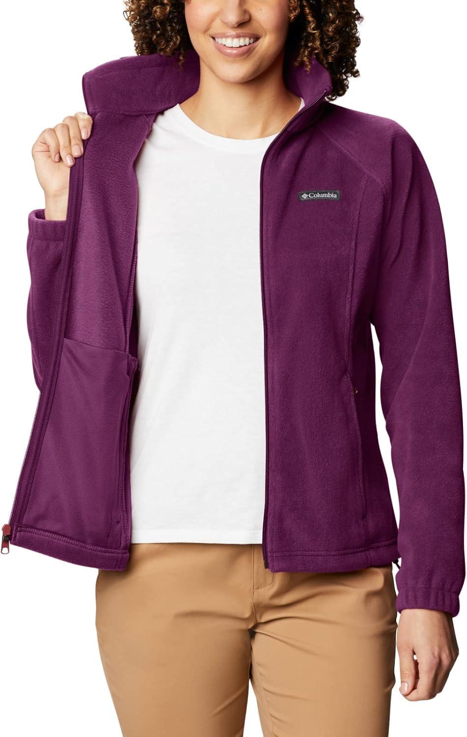 imageColumbia Womens Benton Springs Full ZipMarionberry