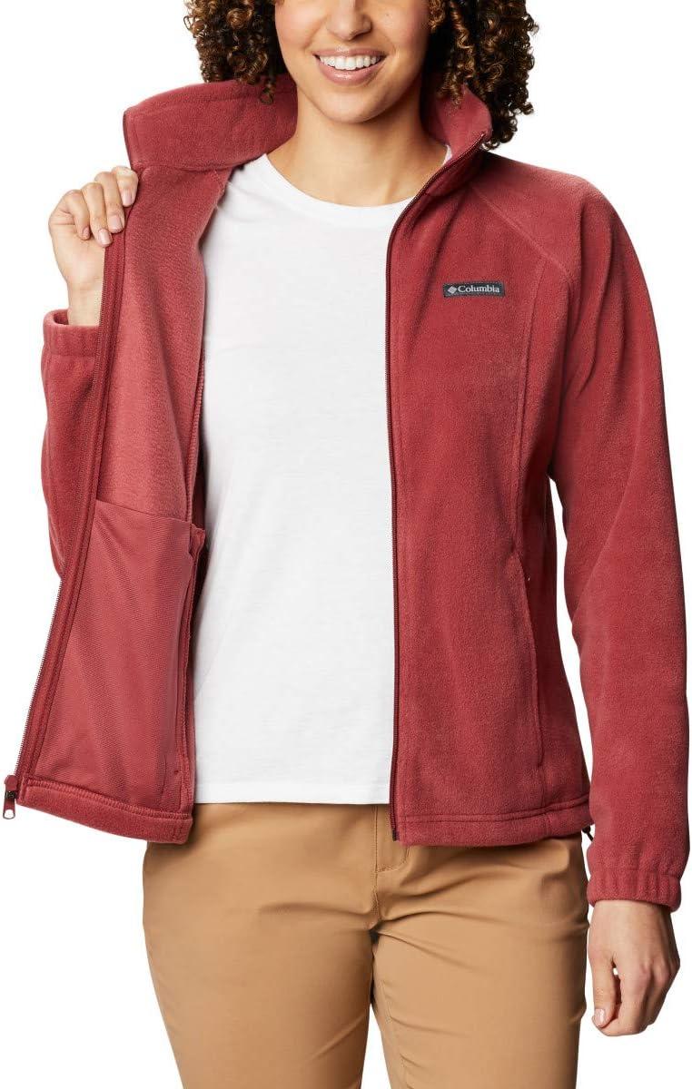 imageColumbia Womens Benton Springs Full ZipMarsala Red