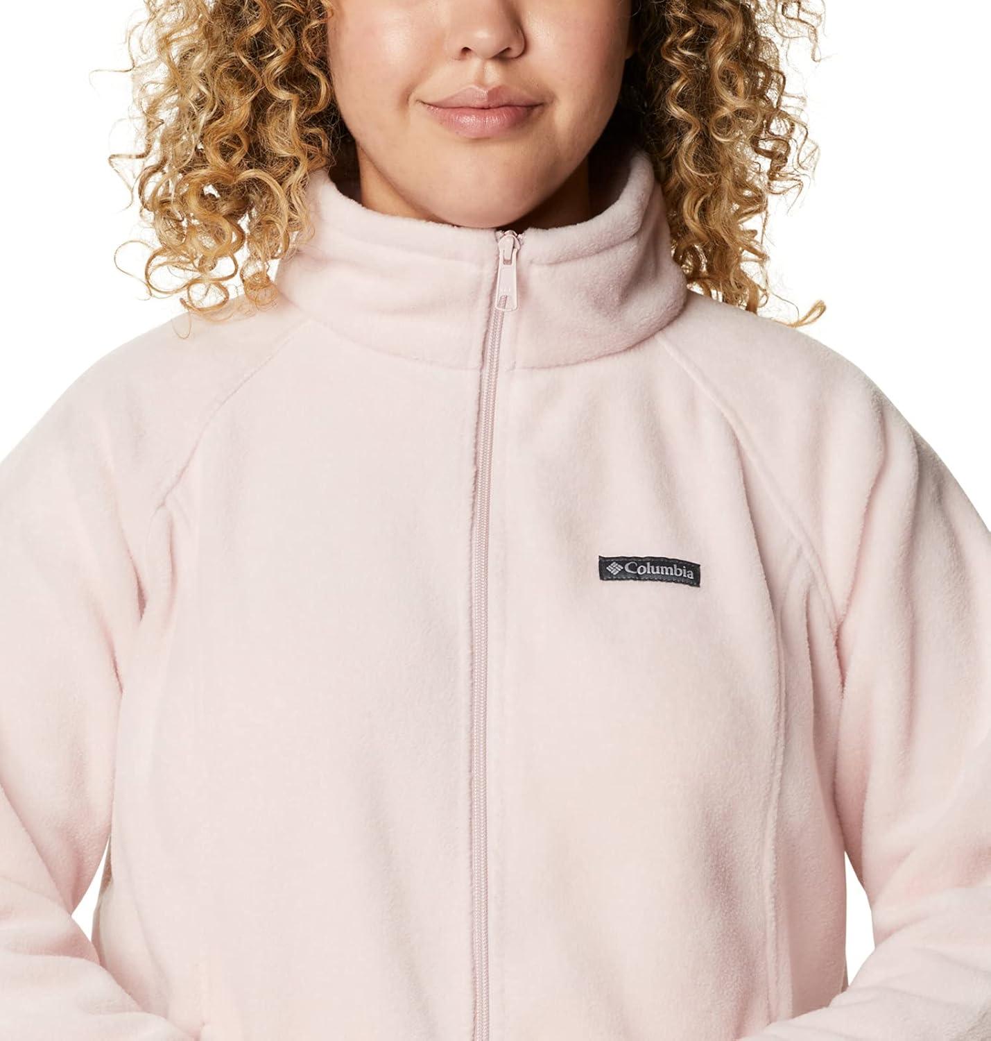 imageColumbia Womens Benton Springs Full ZipMineral Pink