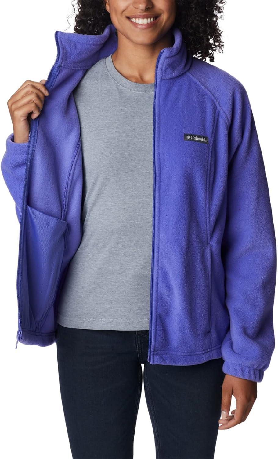 imageColumbia Womens Benton Springs Full ZipPurple Lotus