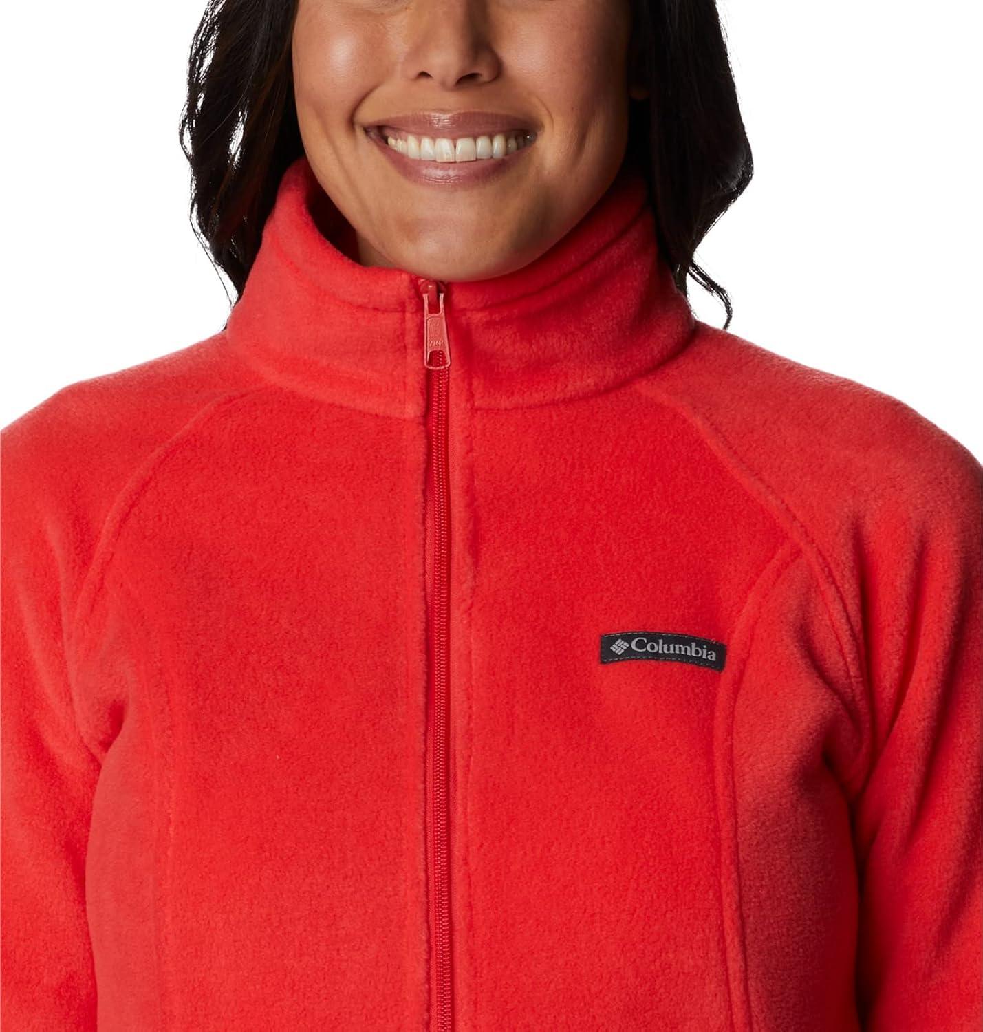 imageColumbia Womens Benton Springs Full ZipRed Hibiscus