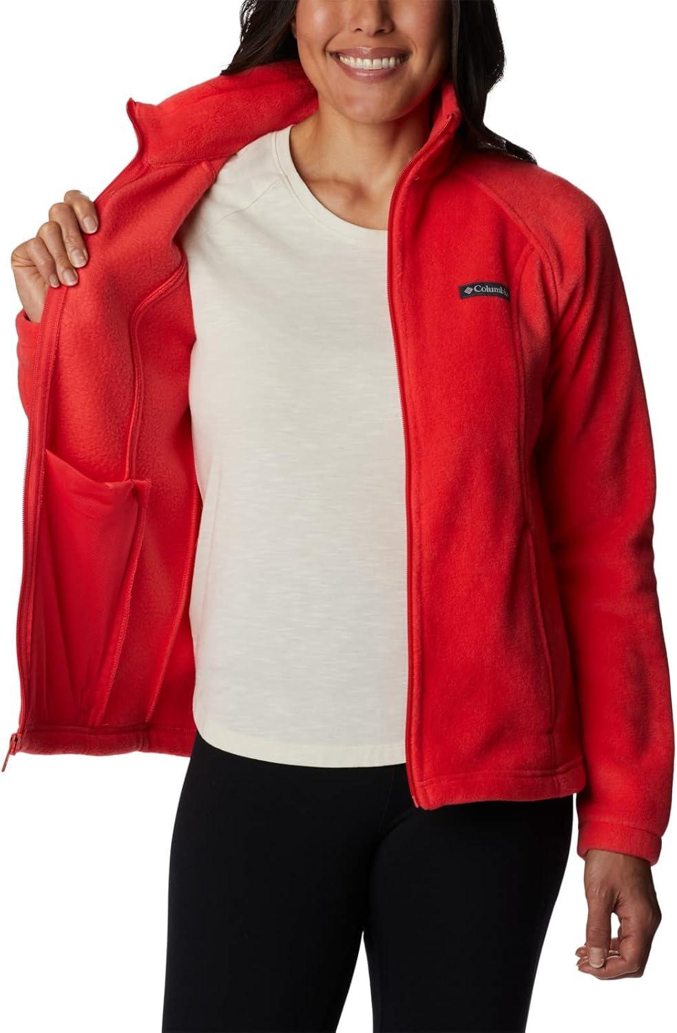 imageColumbia Womens Benton Springs Full ZipRed Hibiscus