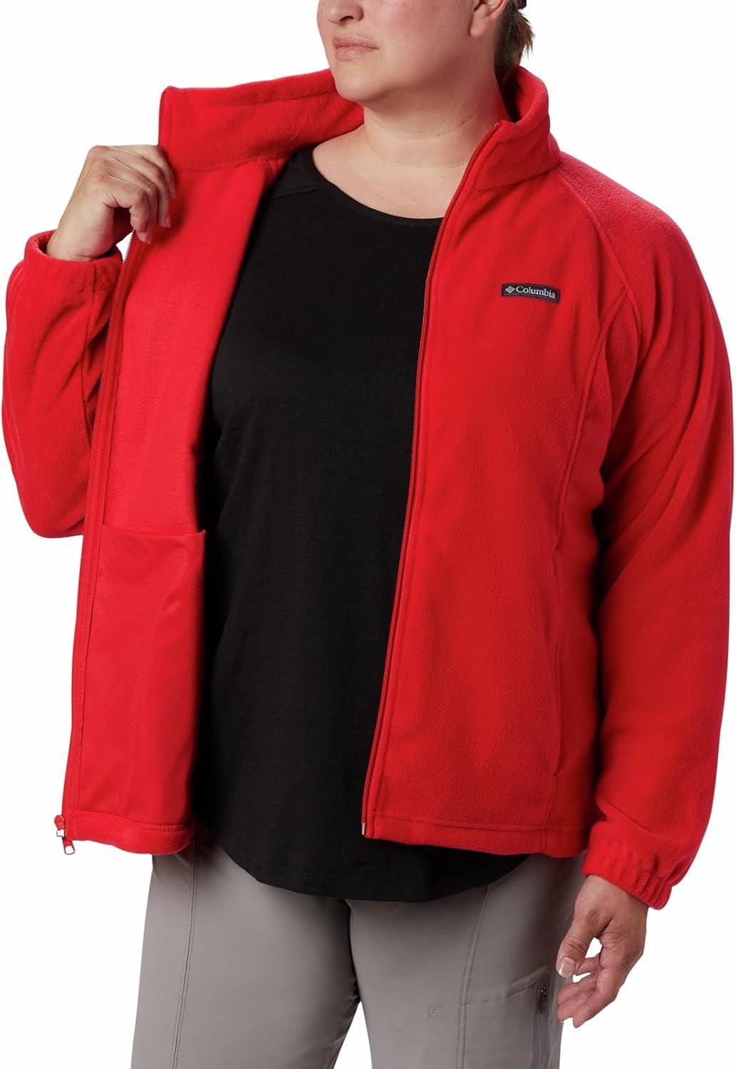 imageColumbia Womens Benton Springs Full ZipRed Lily