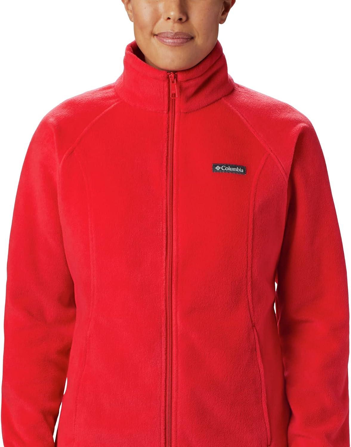 imageColumbia Womens Benton Springs Full ZipRed Lily