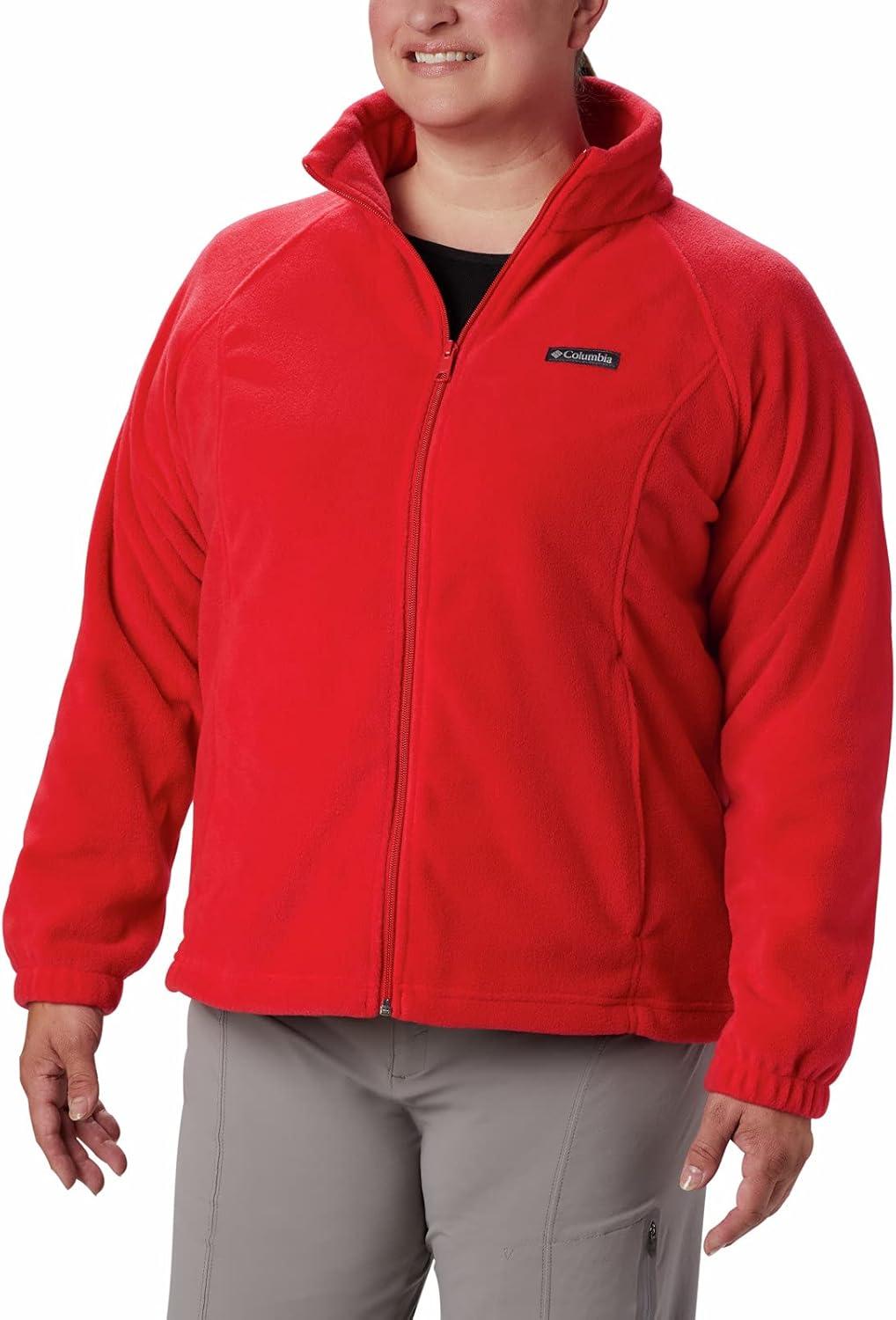 imageColumbia Womens Benton Springs Full ZipRed Lily