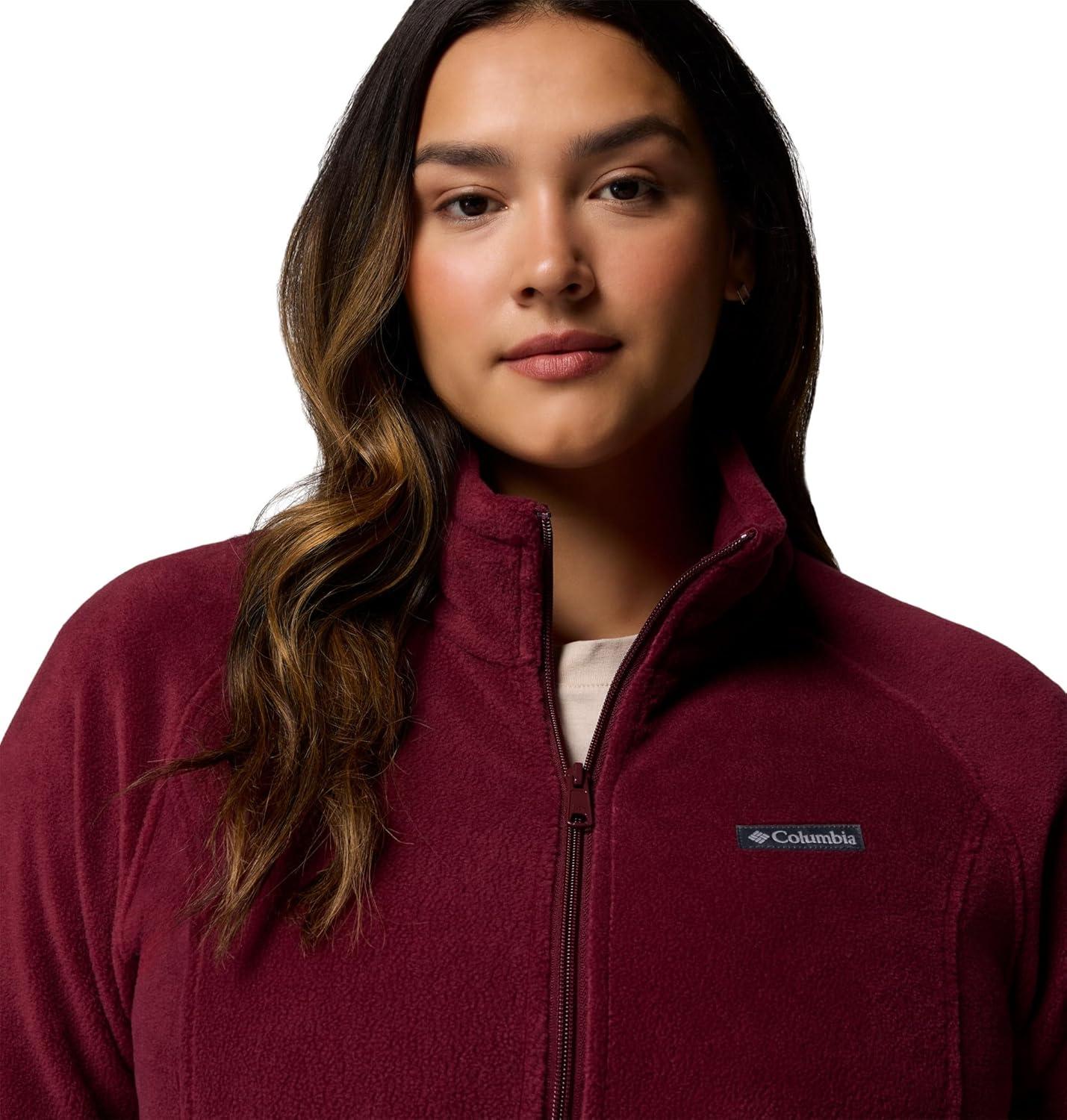 imageColumbia Womens Benton Springs Full ZipRich Wine