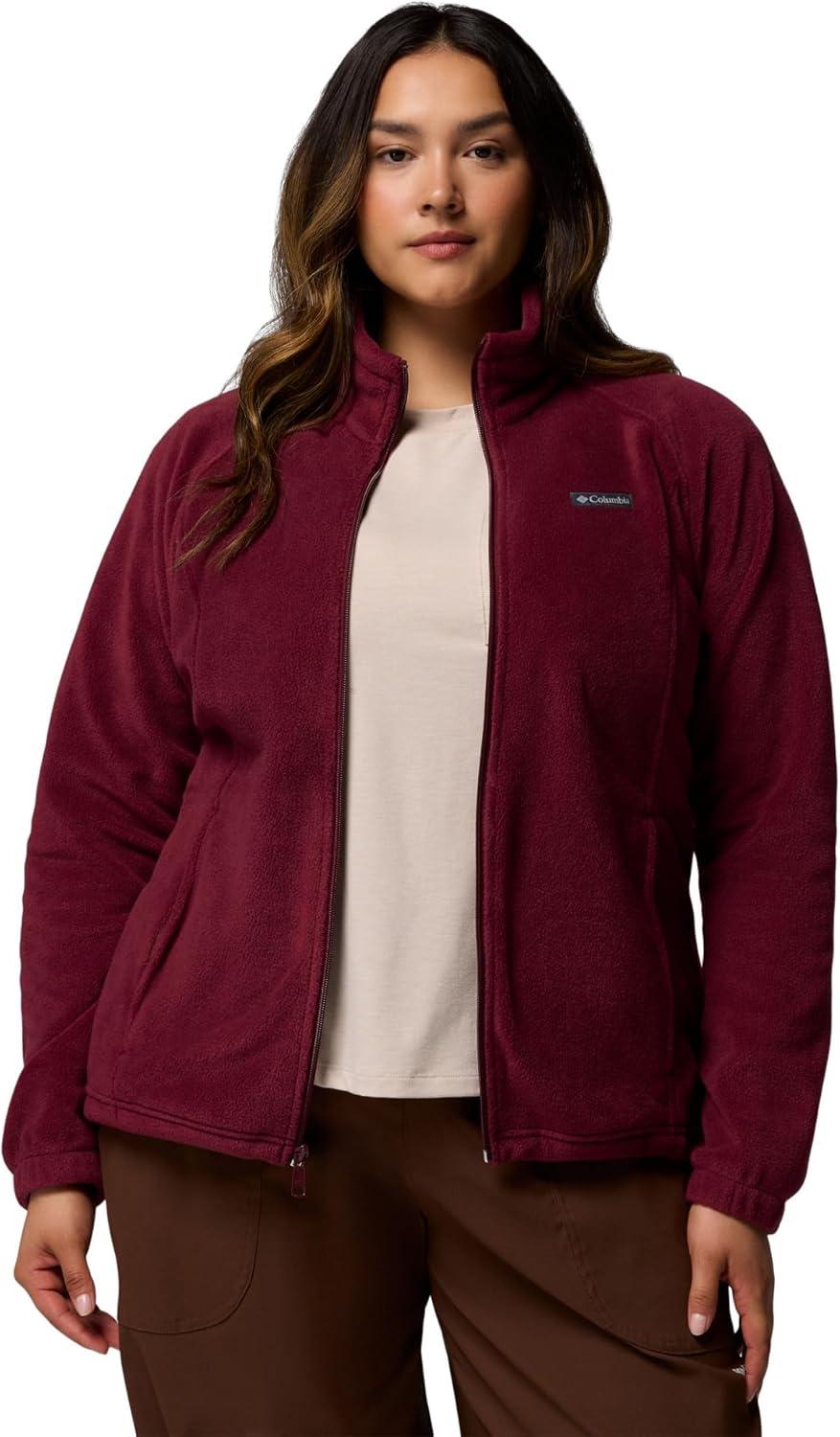 imageColumbia Womens Benton Springs Full ZipRich Wine