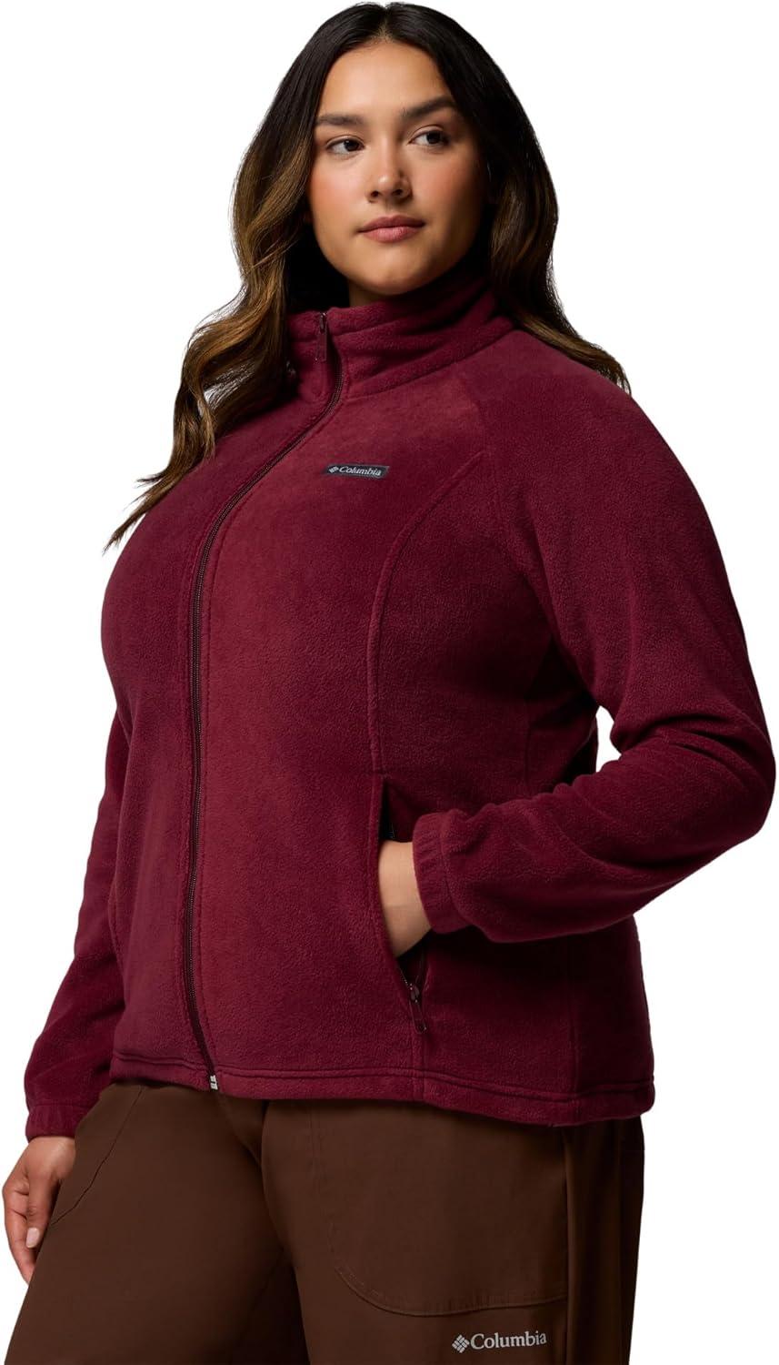 imageColumbia Womens Benton Springs Full ZipRich Wine