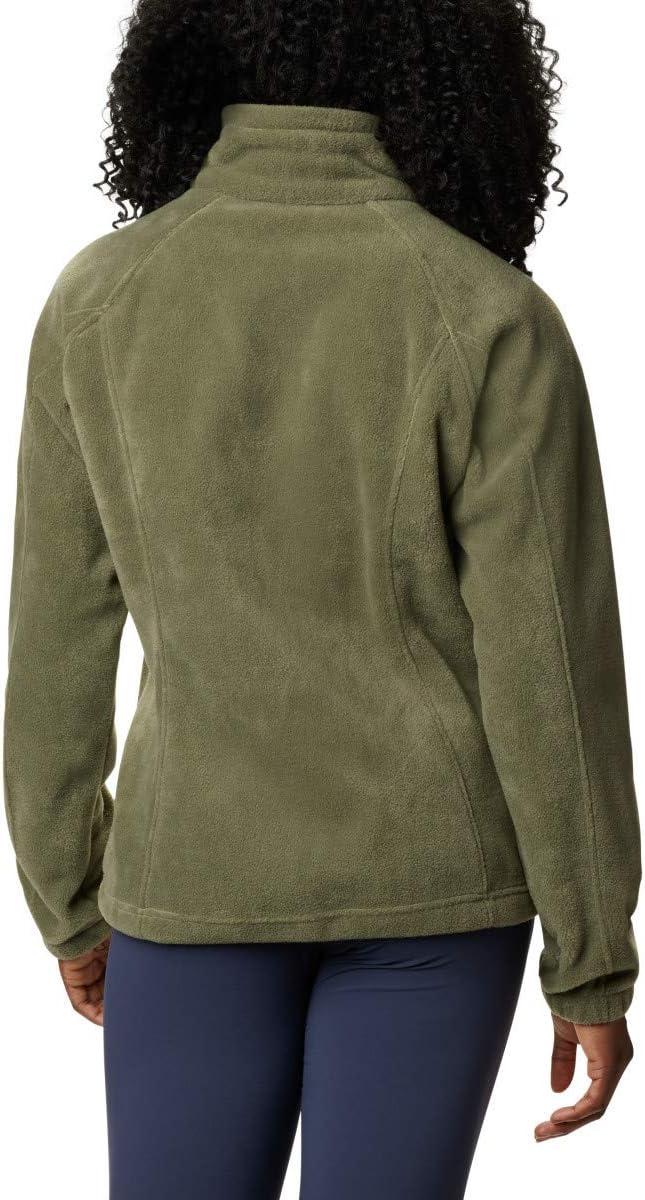 imageColumbia Womens Benton Springs Full ZipStone Green