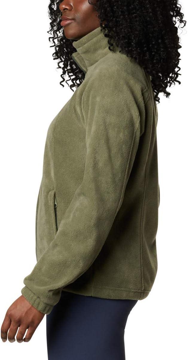 imageColumbia Womens Benton Springs Full ZipStone Green