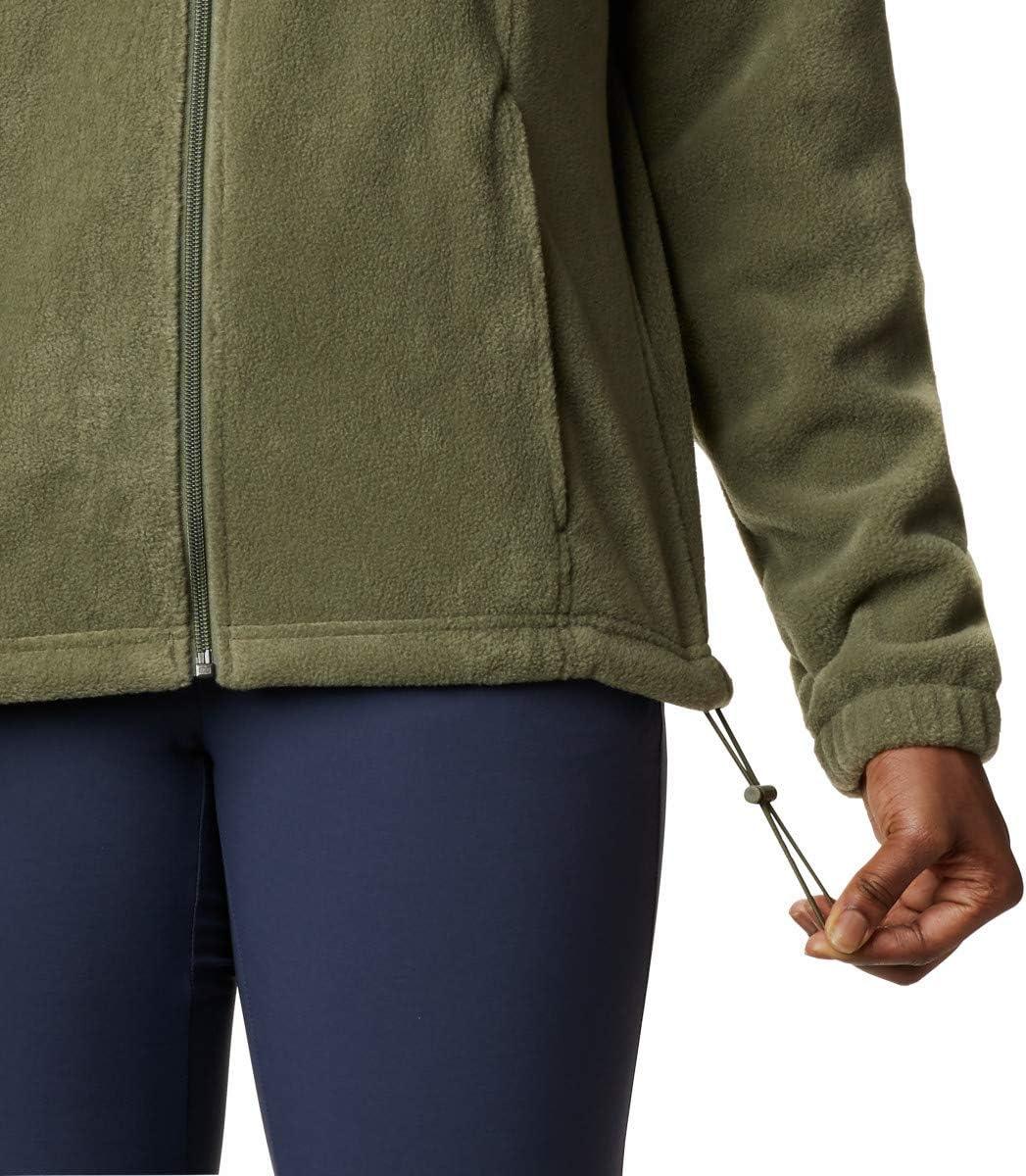 imageColumbia Womens Benton Springs Full ZipStone Green