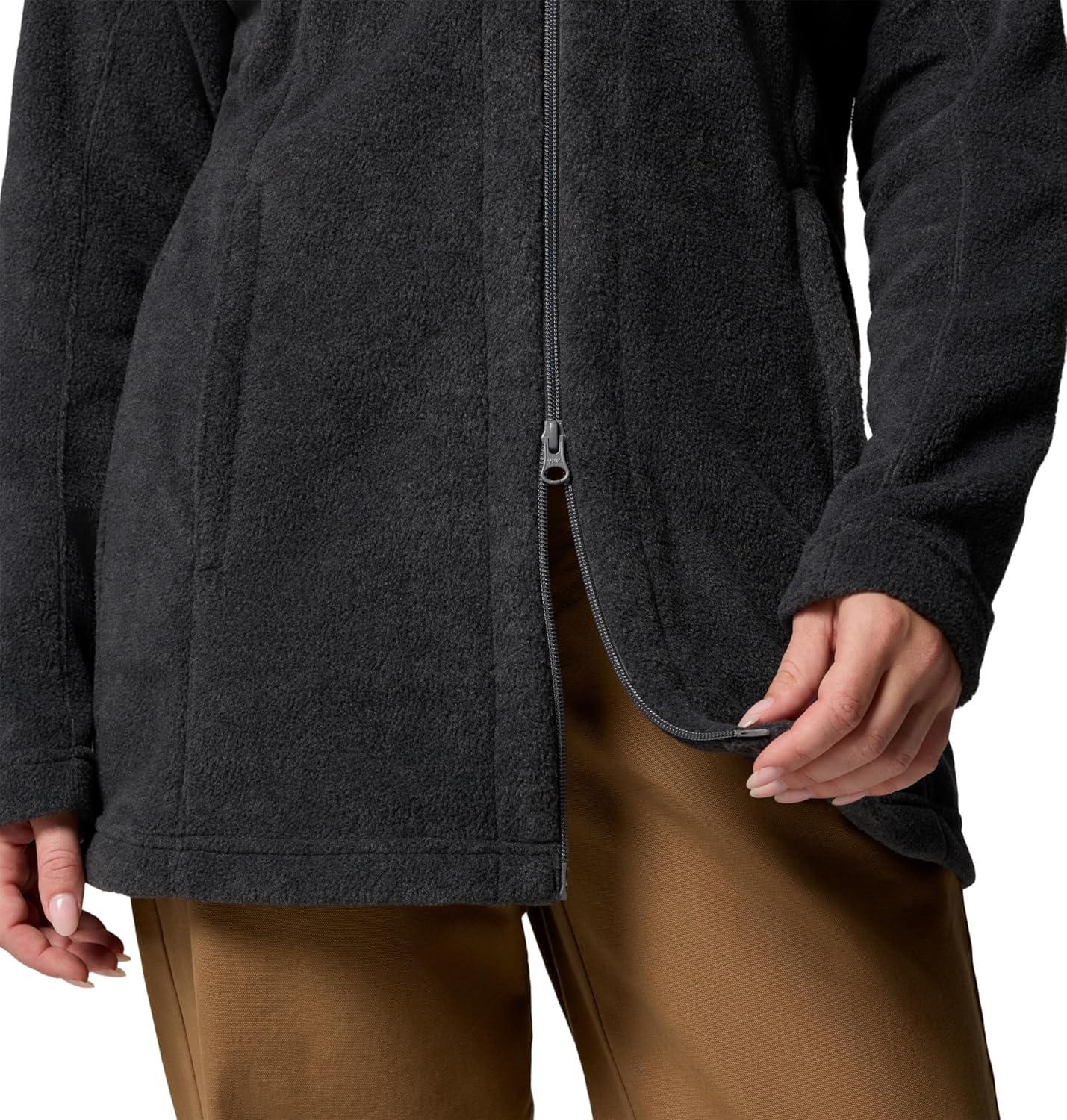 imageColumbia Womens Benton Springs II Long HoodieCharcoal Heather