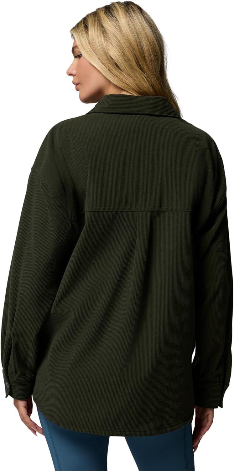 imageColumbia Womens Blue Point Creek Corduroy Shirt JacketGreenscape