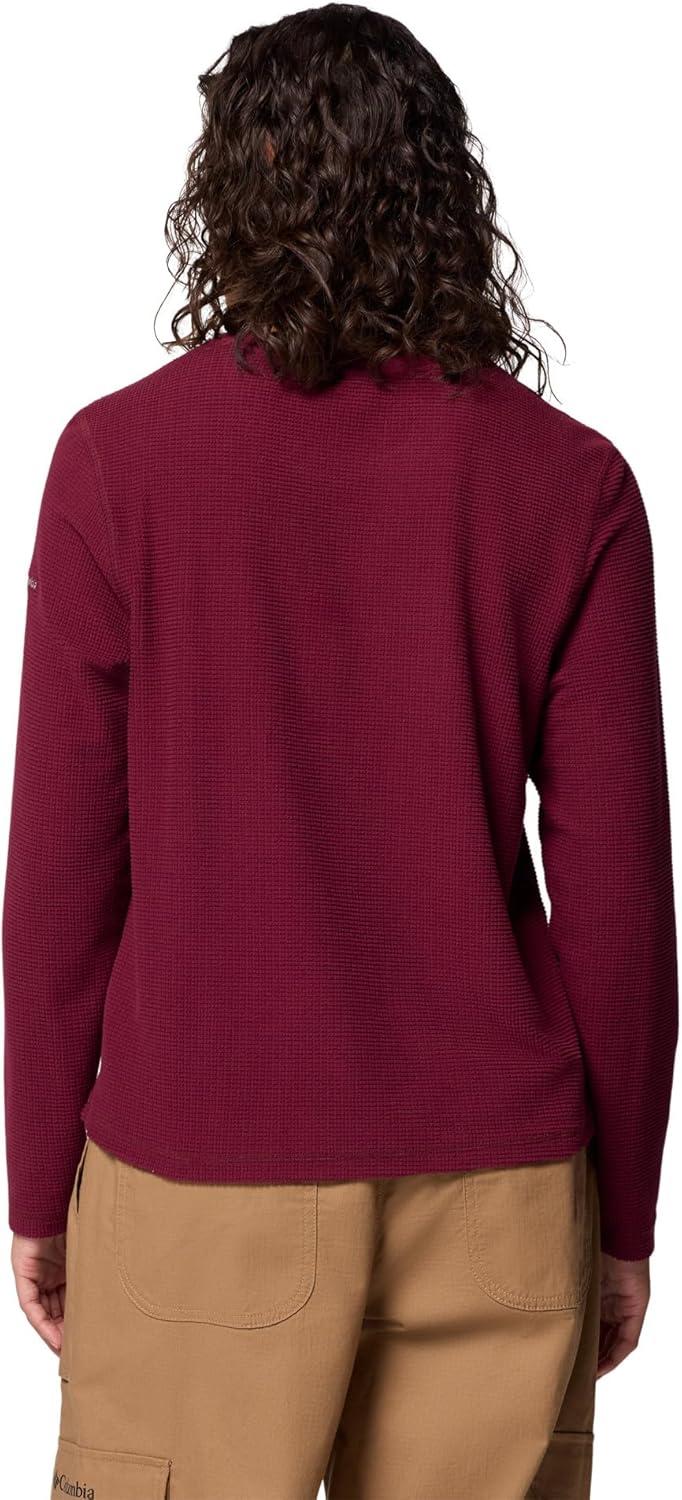 imageColumbia Womens Brea Falls Grid Crew Long SleeveRich Wine