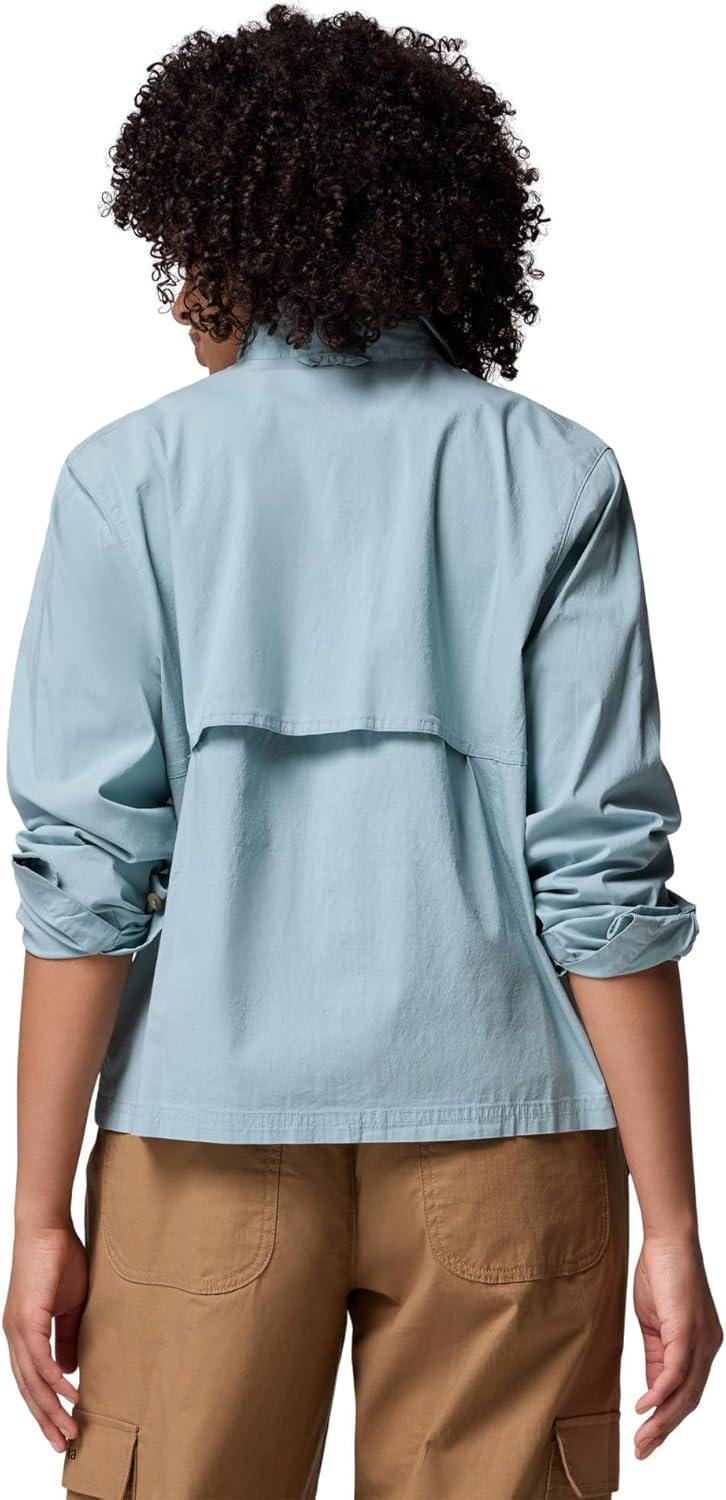 imageColumbia Womens Brea Falls Woven Long SleeveCrushed Blue