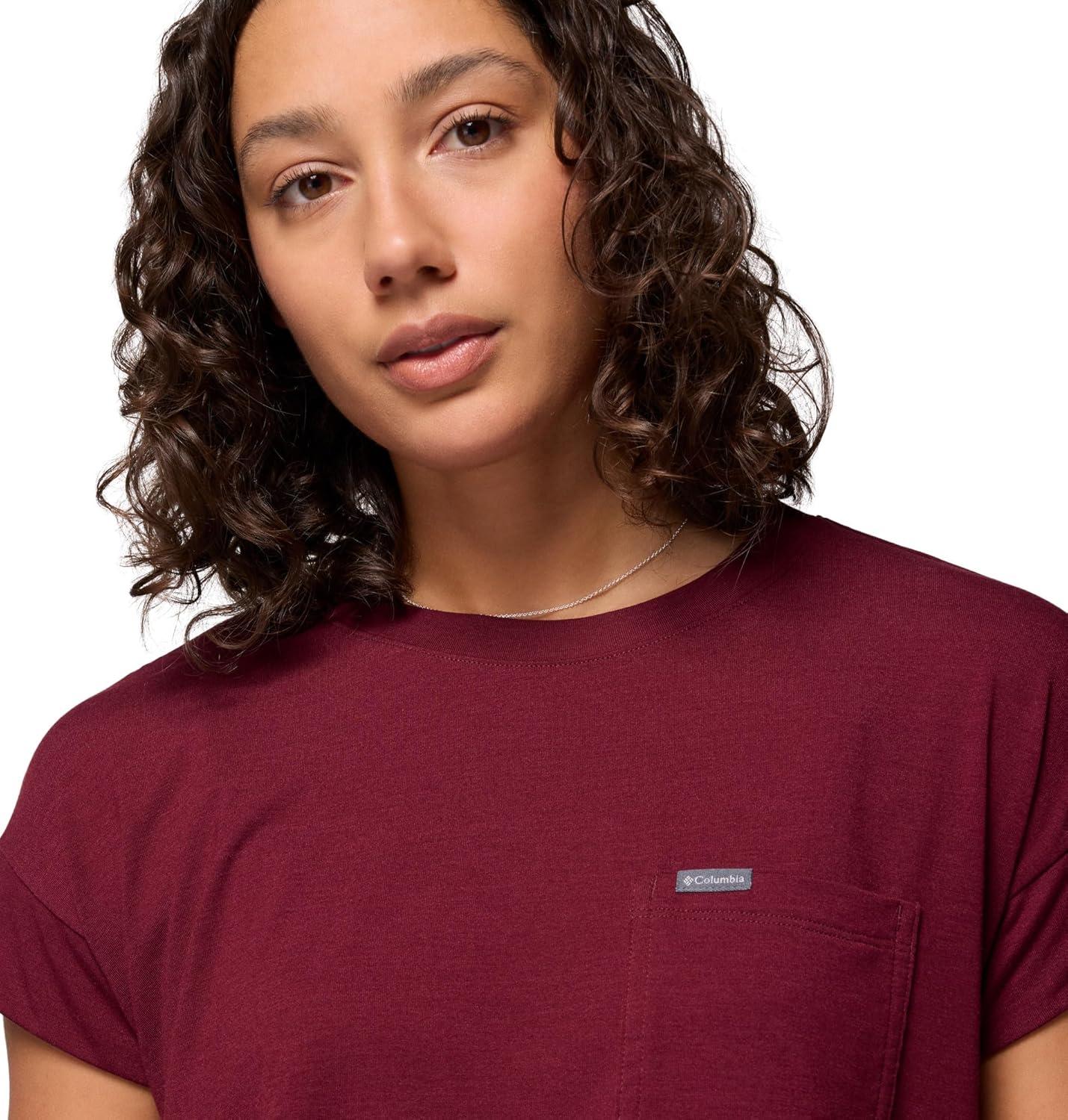 imageColumbia Womens Daniela Falls Short SleeveRich Wine