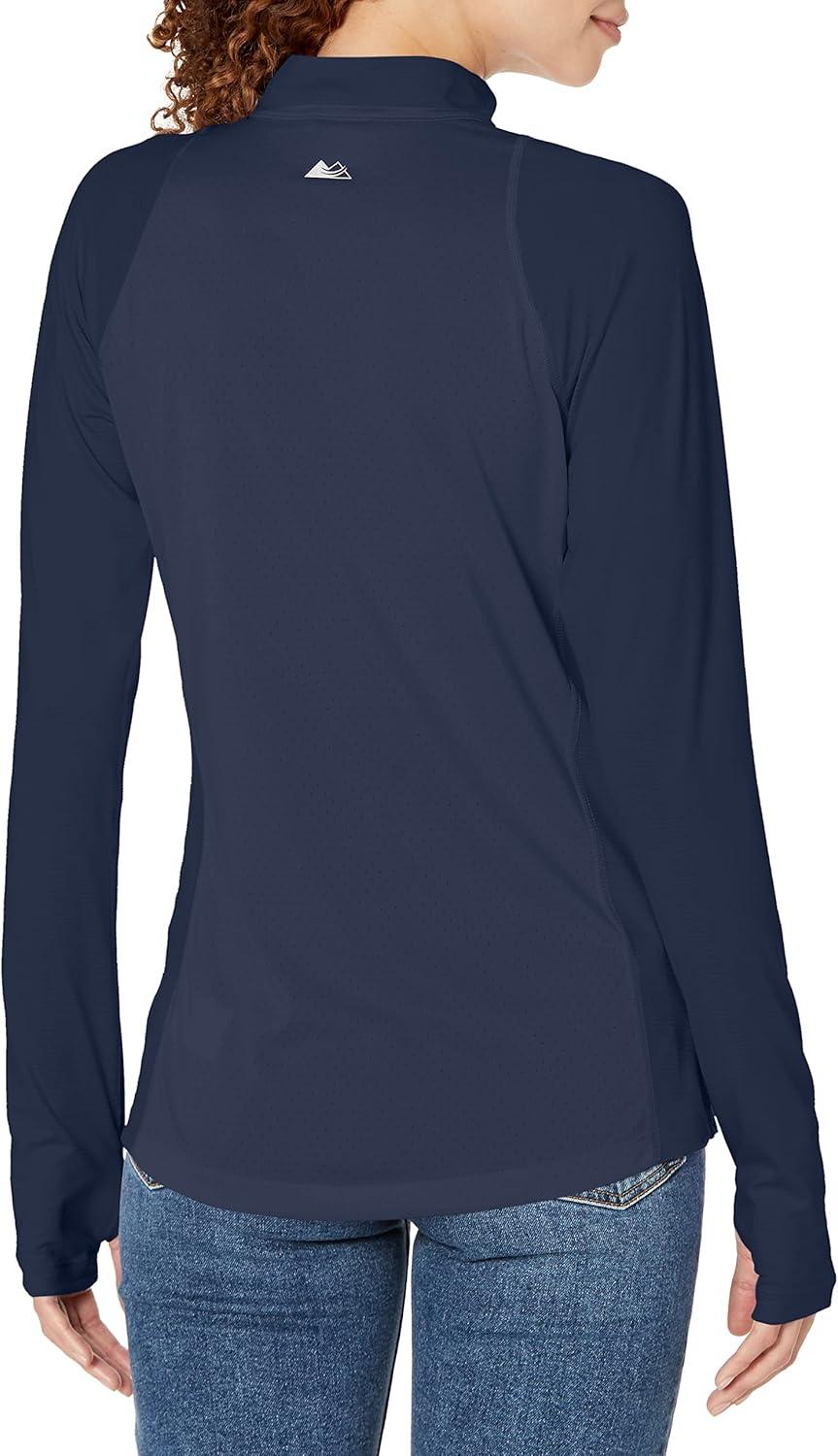 imageColumbia Womens Endless Trail Half Zip Mesh Long SleeveCollegiate Navy