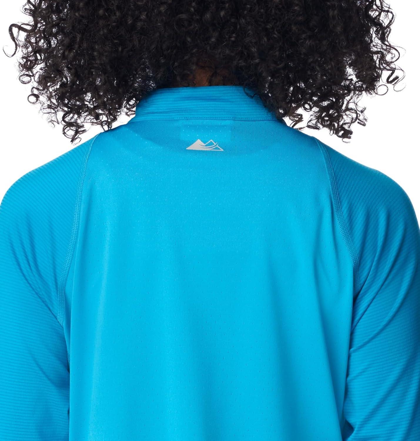 imageColumbia Womens Endless Trail Half Zip Mesh Long SleeveOcean Blue
