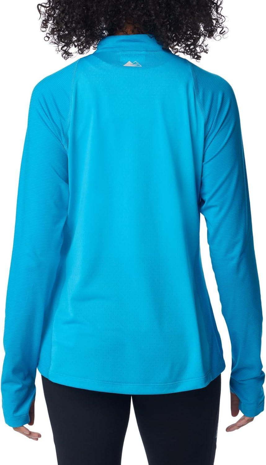 imageColumbia Womens Endless Trail Half Zip Mesh Long SleeveOcean Blue