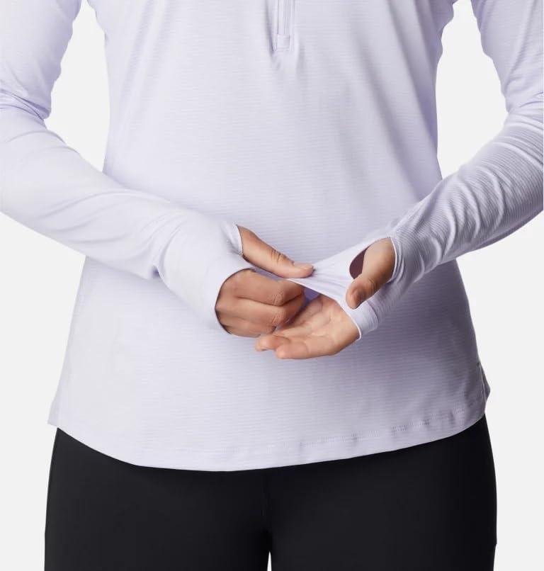 imageColumbia Womens Endless Trail Half Zip Mesh Long SleevePurple Tint