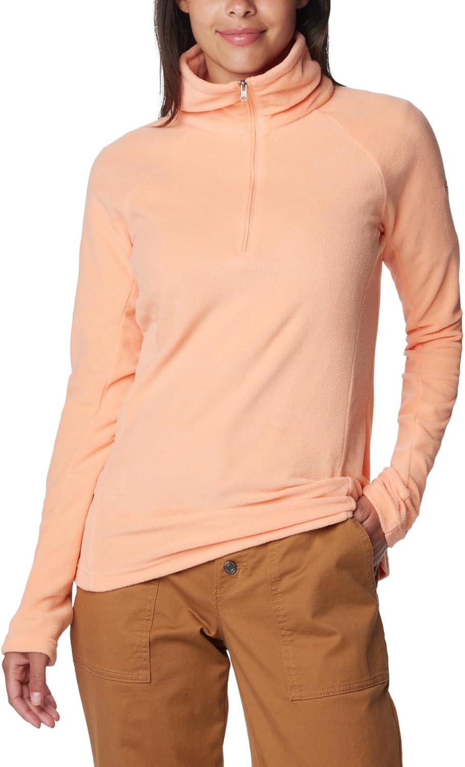 imageColumbia Womens Glacial Iv Half ZipApricot Fizz