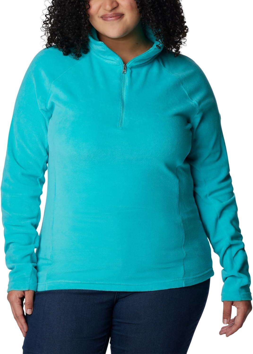 imageColumbia Womens Glacial Iv Half ZipBright Aqua