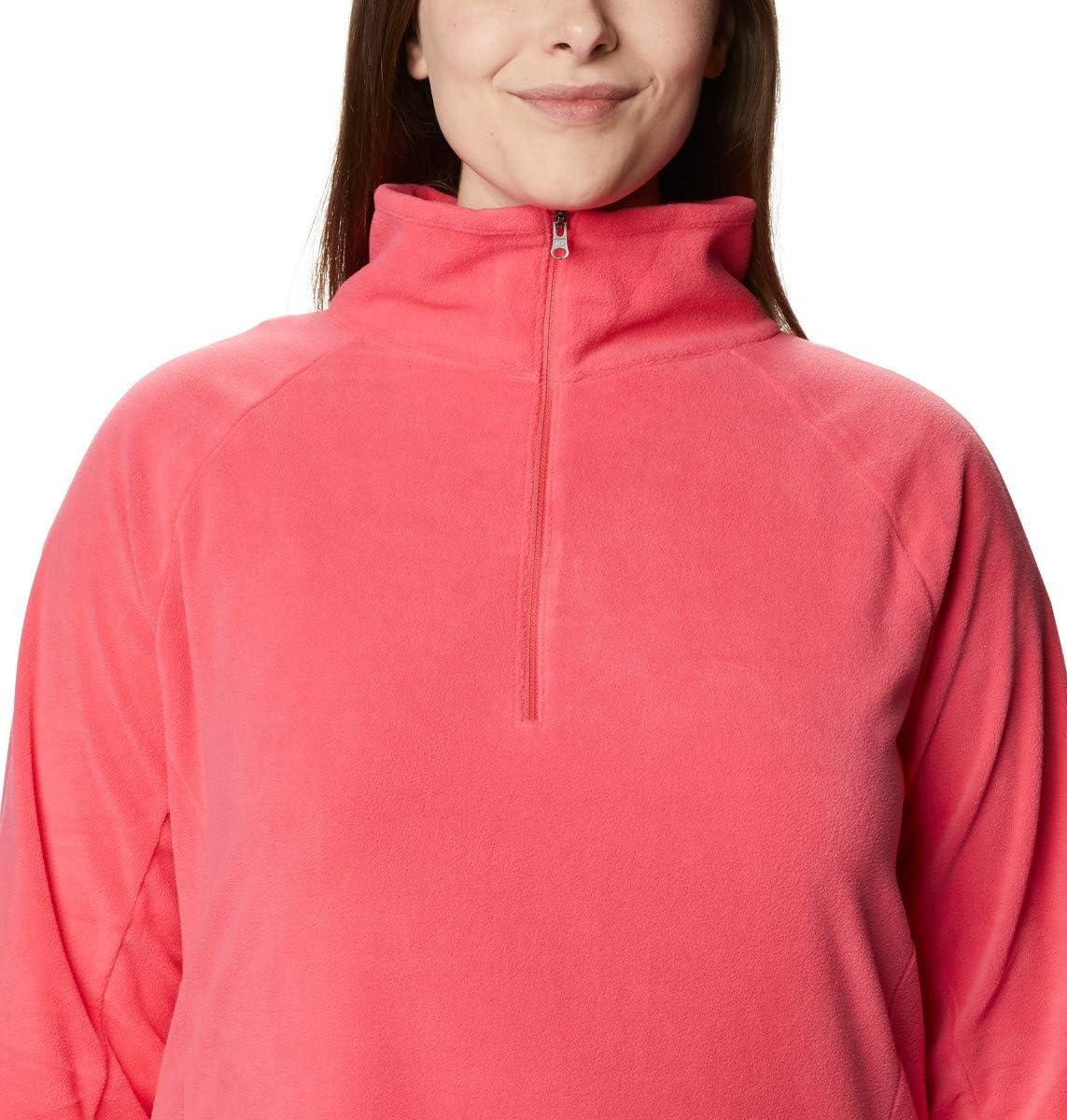imageColumbia Womens Glacial Iv Half ZipBright Geranium