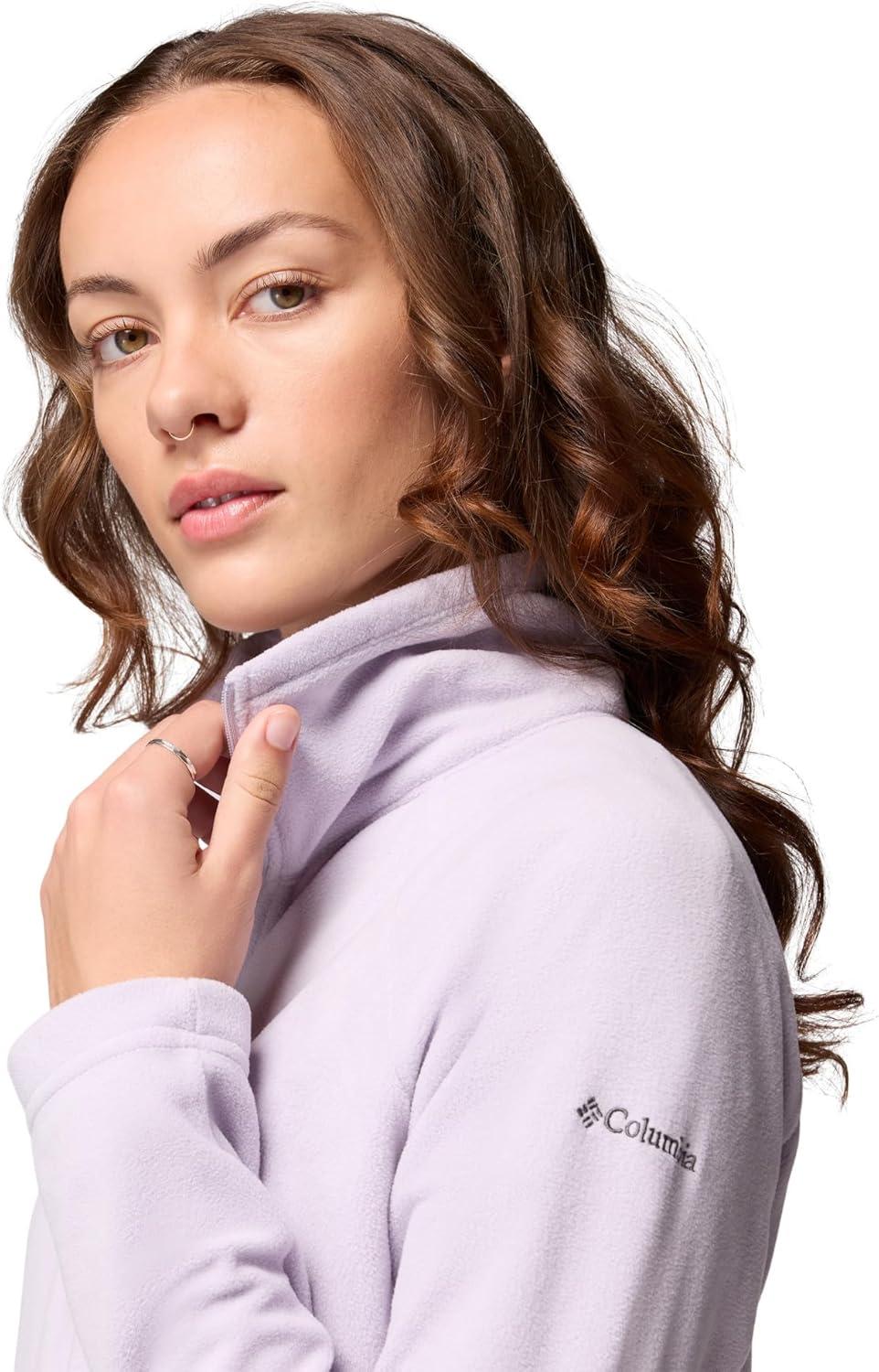imageColumbia Womens Glacial Iv Half ZipLavender Pearl