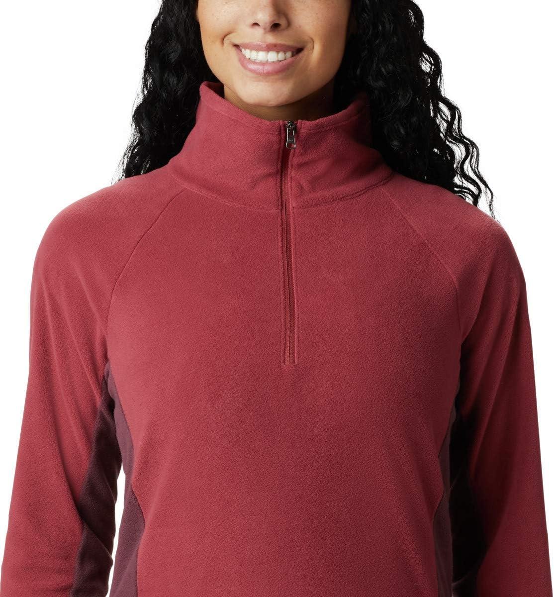 imageColumbia Womens Glacial Iv Half ZipMarsala RedMalbec