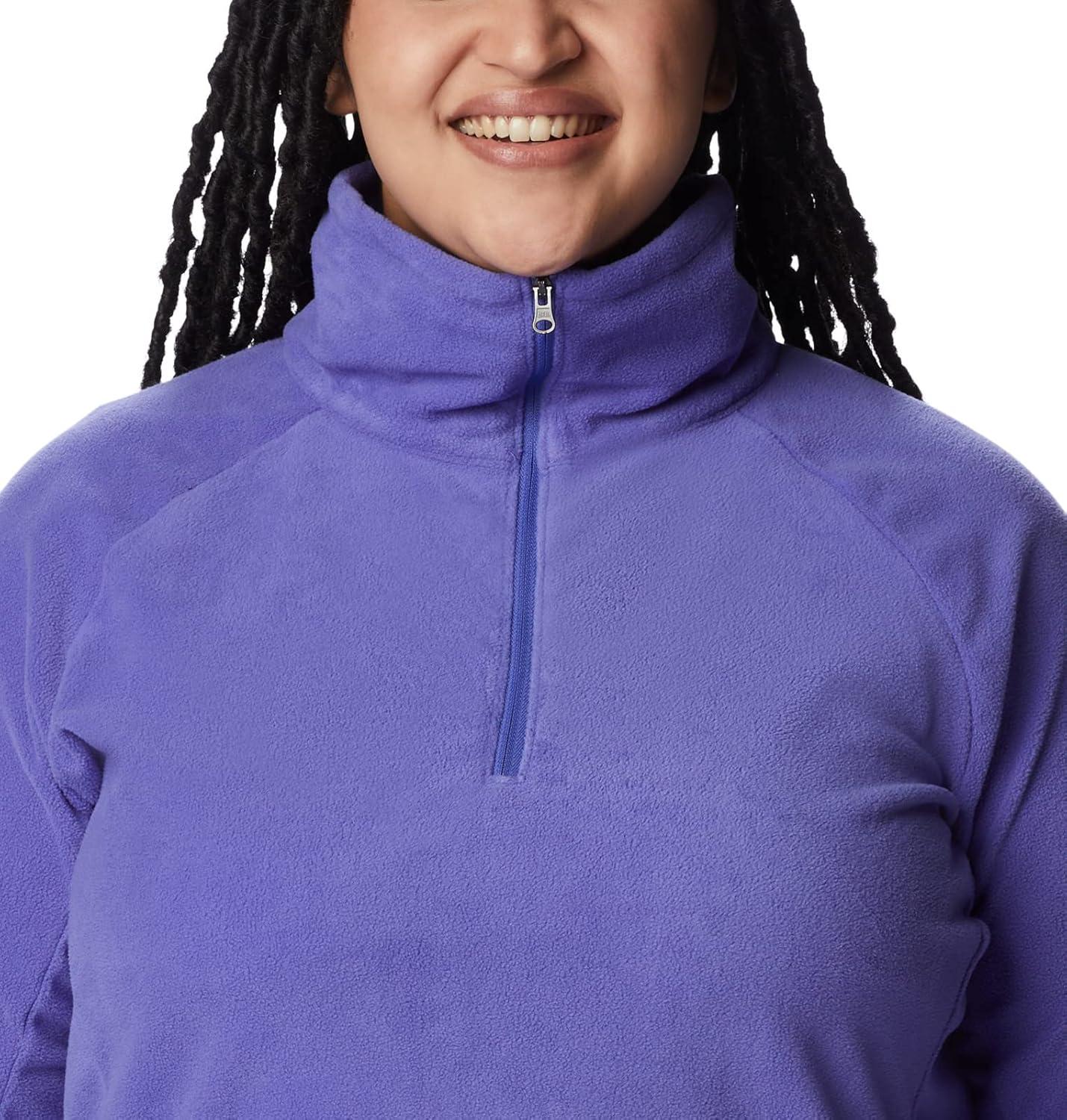 imageColumbia Womens Glacial Iv Half ZipPurple Lotus