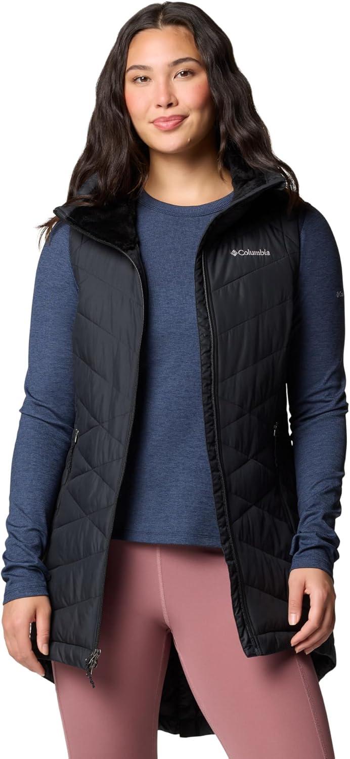imageColumbia Womens Heavenly Ii Long VestBlack
