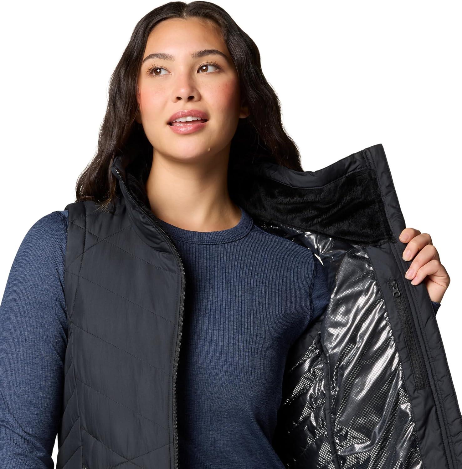imageColumbia Womens Heavenly Ii Long VestBlack