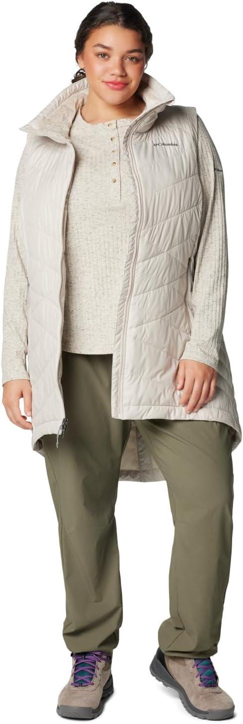 imageColumbia Womens Heavenly Ii Long VestDark Stone