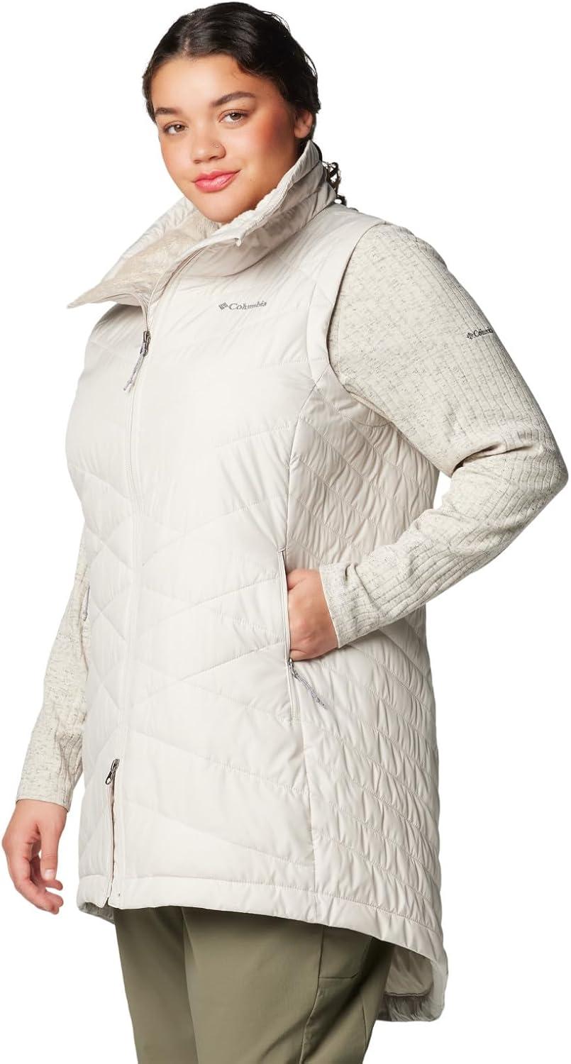 imageColumbia Womens Heavenly Ii Long VestDark Stone
