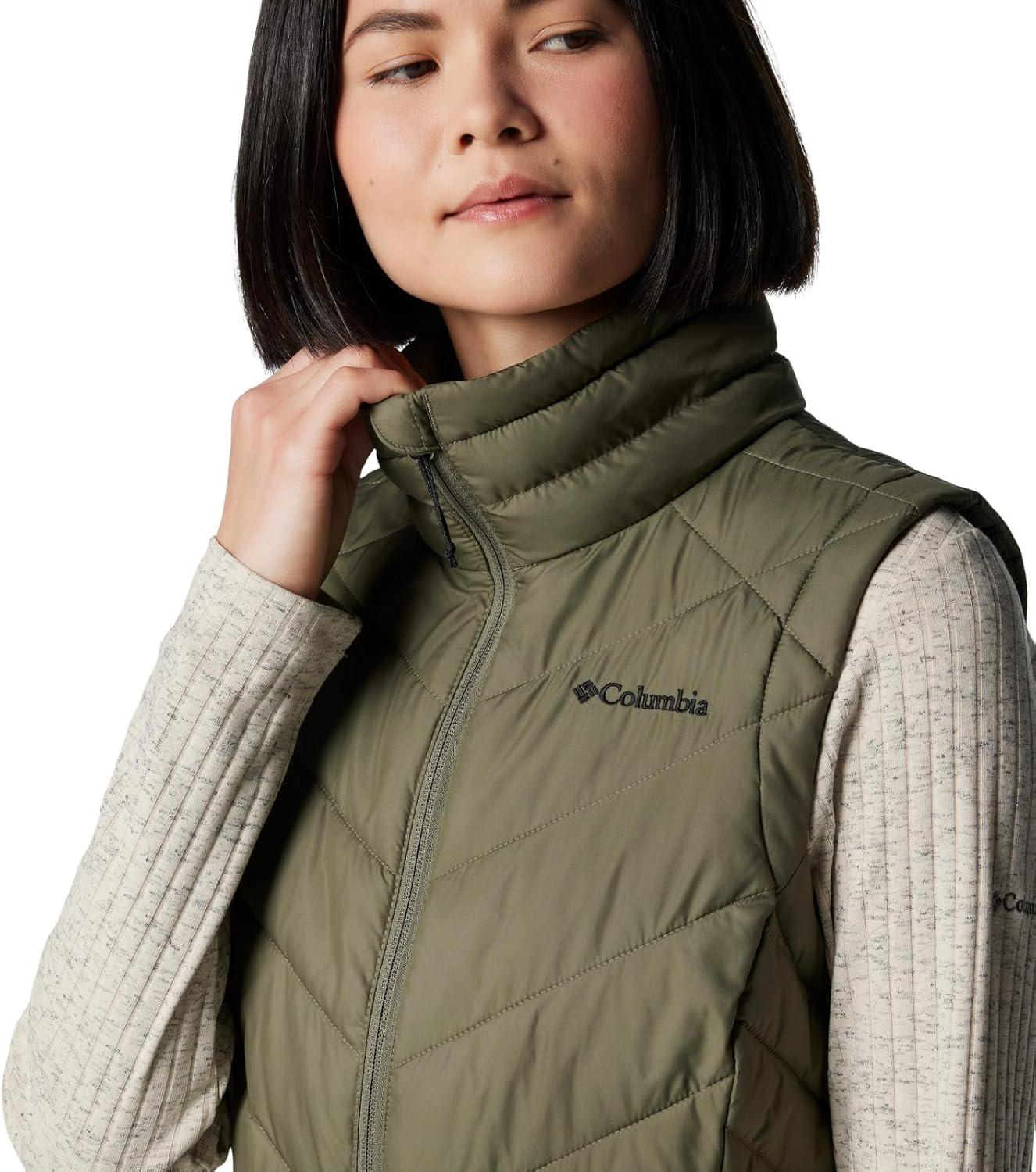 imageColumbia Womens Heavenly Ii VestStone Green