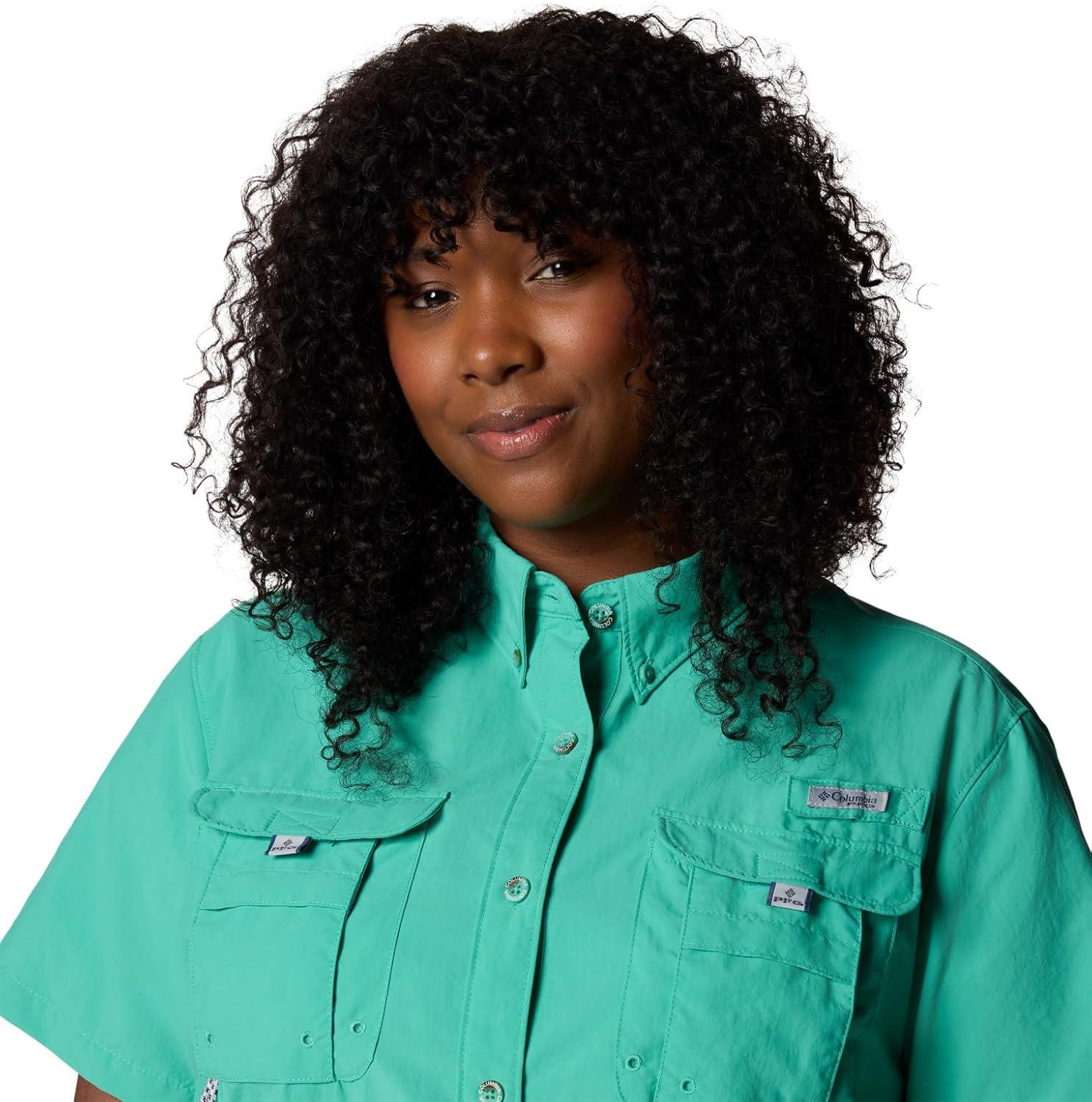 imageColumbia Womens PFG Bahama II Short SleeveGlaze Green