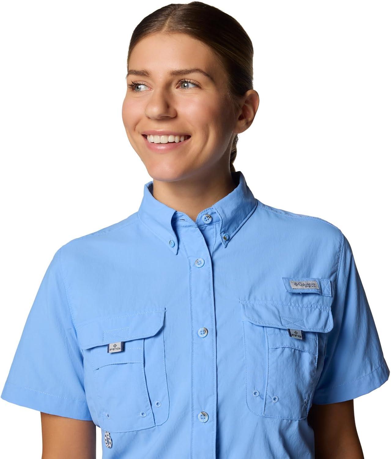 imageColumbia Womens PFG Bahama II Short SleeveWhite Cap