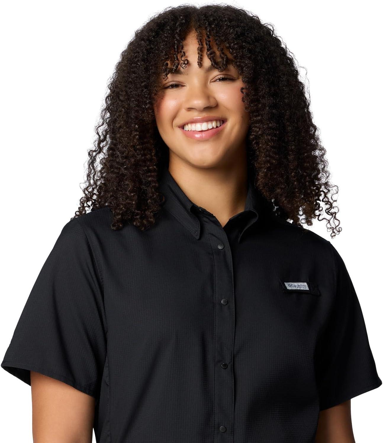 imageColumbia Womens PFG Tamiami II Short Sleeve ShirtBlack
