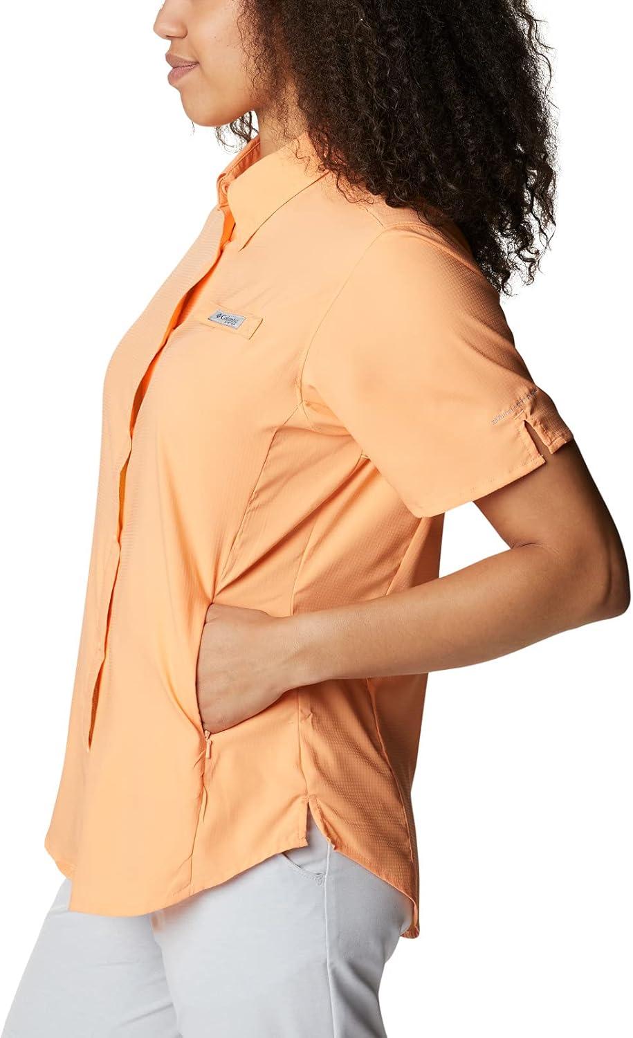 imageColumbia Womens PFG Tamiami II Short Sleeve ShirtBright Nectar
