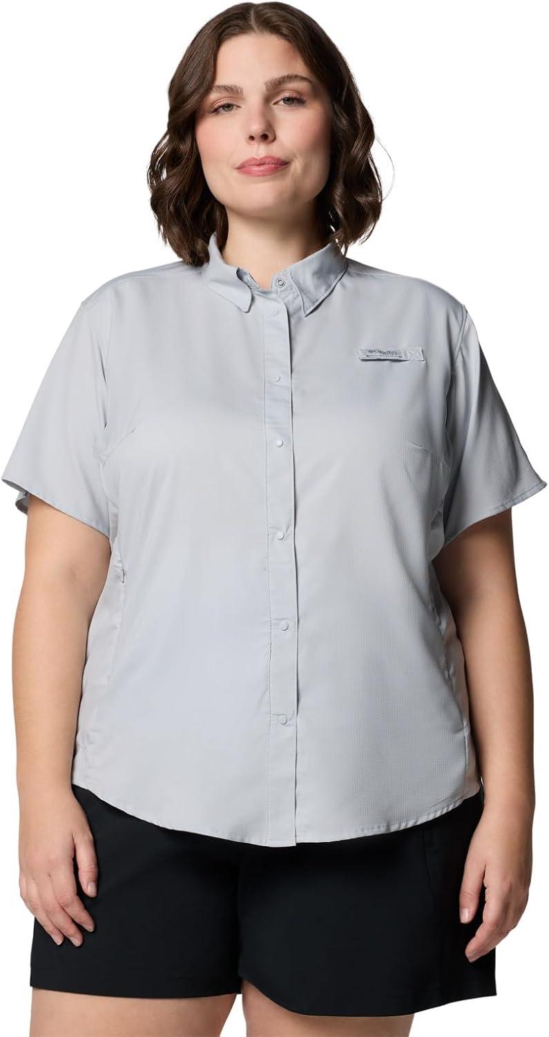 imageColumbia Womens PFG Tamiami II Short Sleeve ShirtCirrus Grey