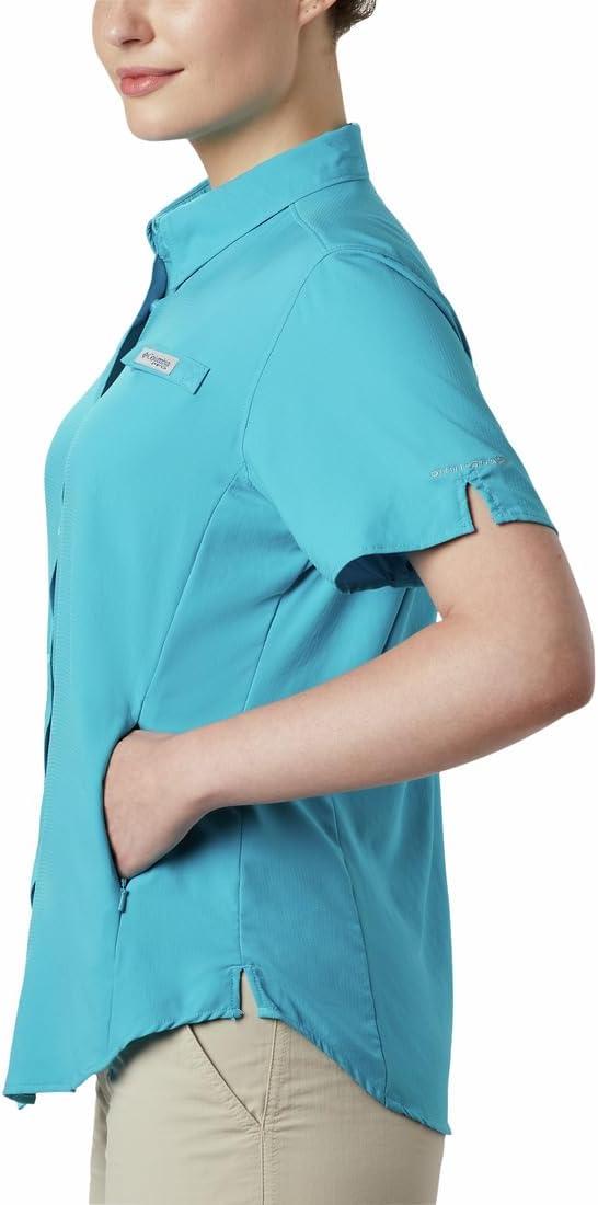 imageColumbia Womens PFG Tamiami II Short Sleeve ShirtClear Water