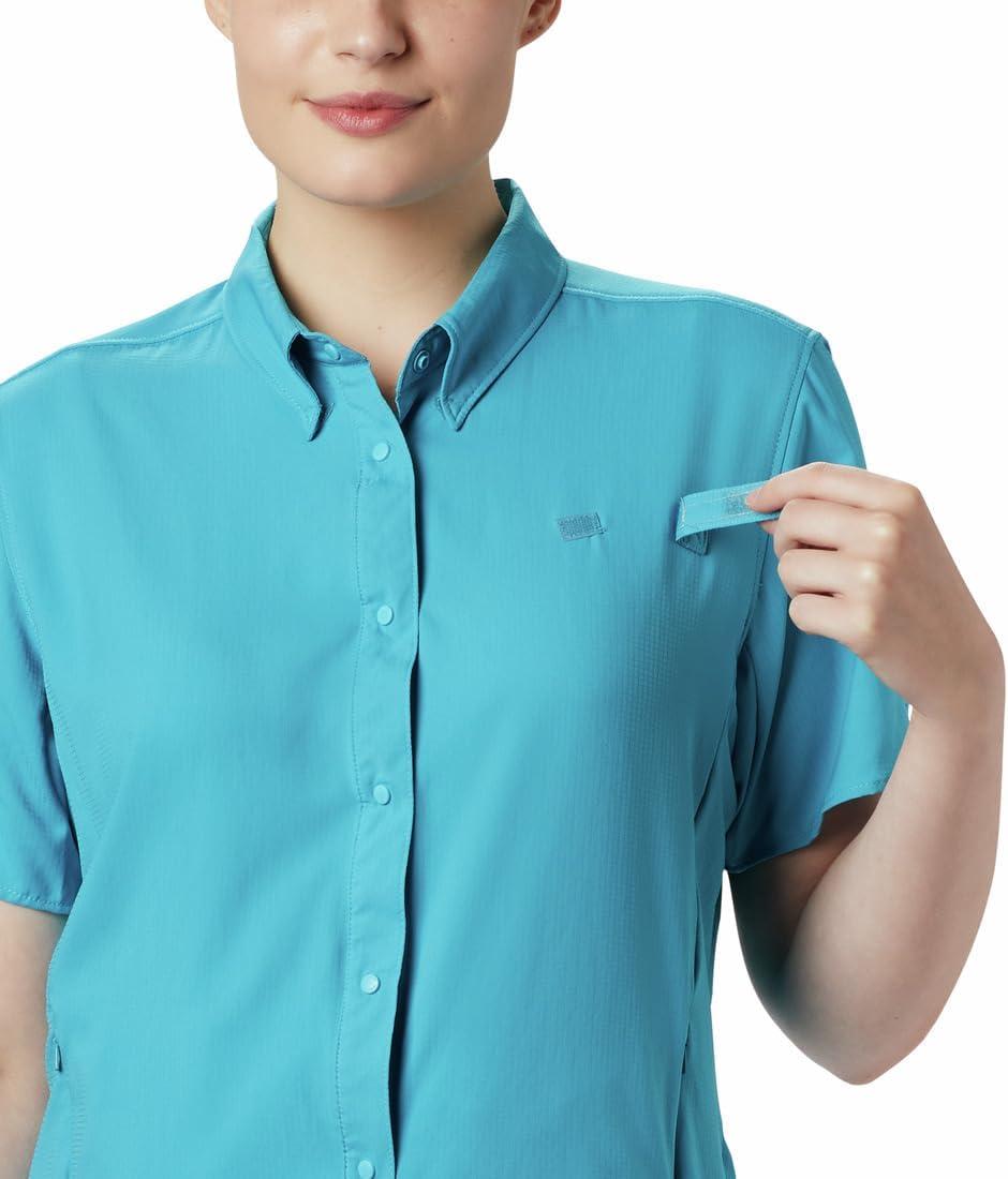 imageColumbia Womens PFG Tamiami II Short Sleeve ShirtClear Water