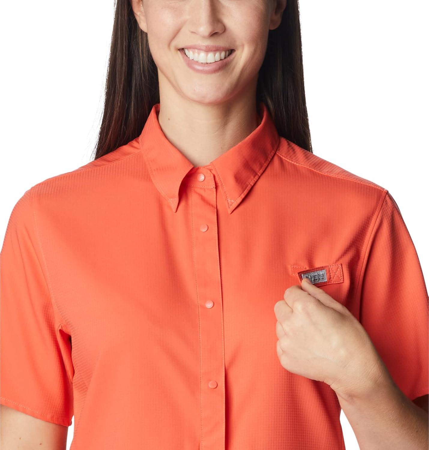 imageColumbia Womens PFG Tamiami II Short Sleeve ShirtCorange