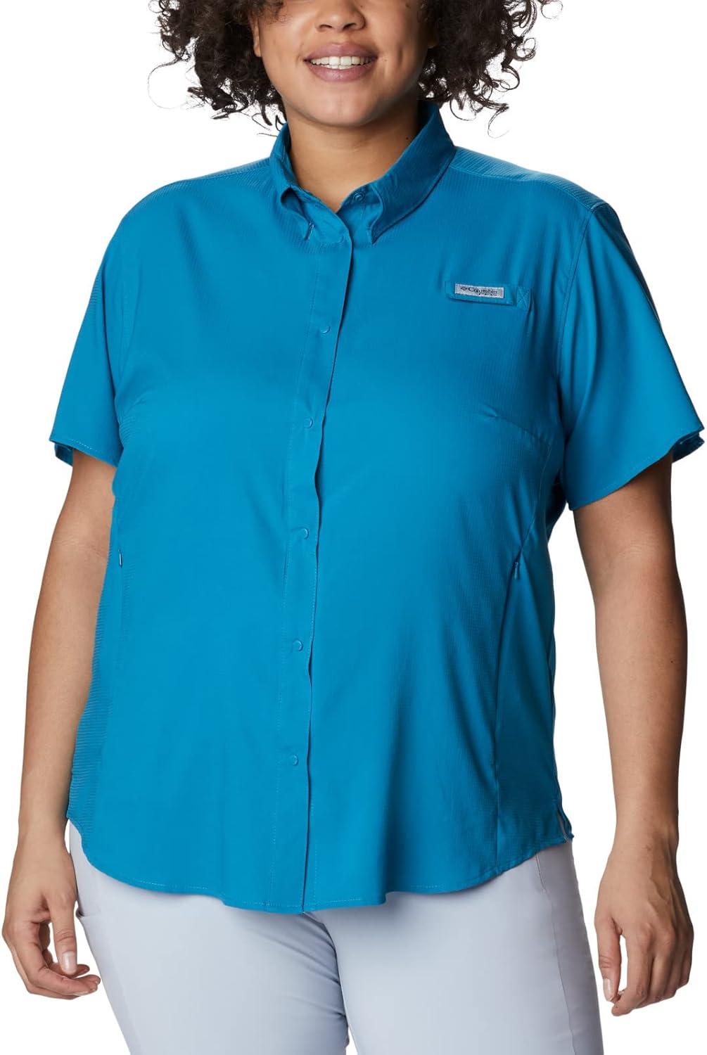 imageColumbia Womens PFG Tamiami II Short Sleeve ShirtDeep Marine