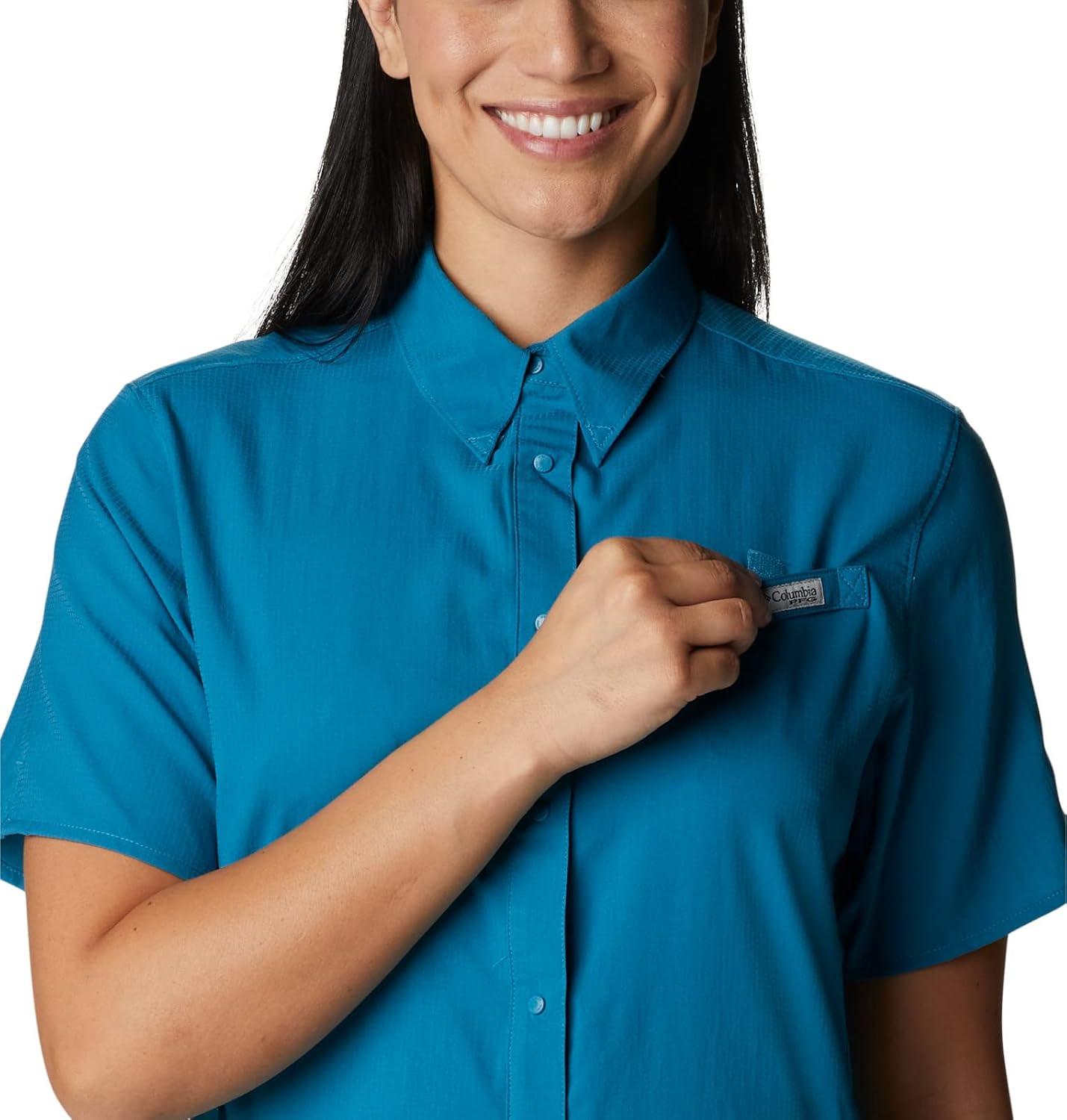 imageColumbia Womens PFG Tamiami II Short Sleeve ShirtDeep Marine