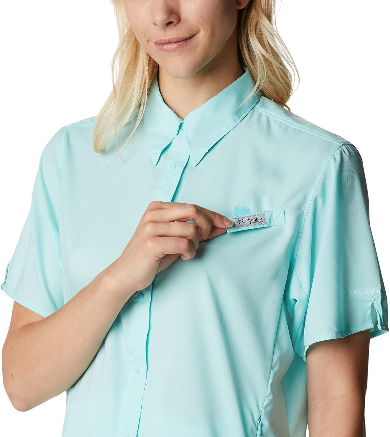 imageColumbia Womens PFG Tamiami II Short Sleeve ShirtGulf Stream