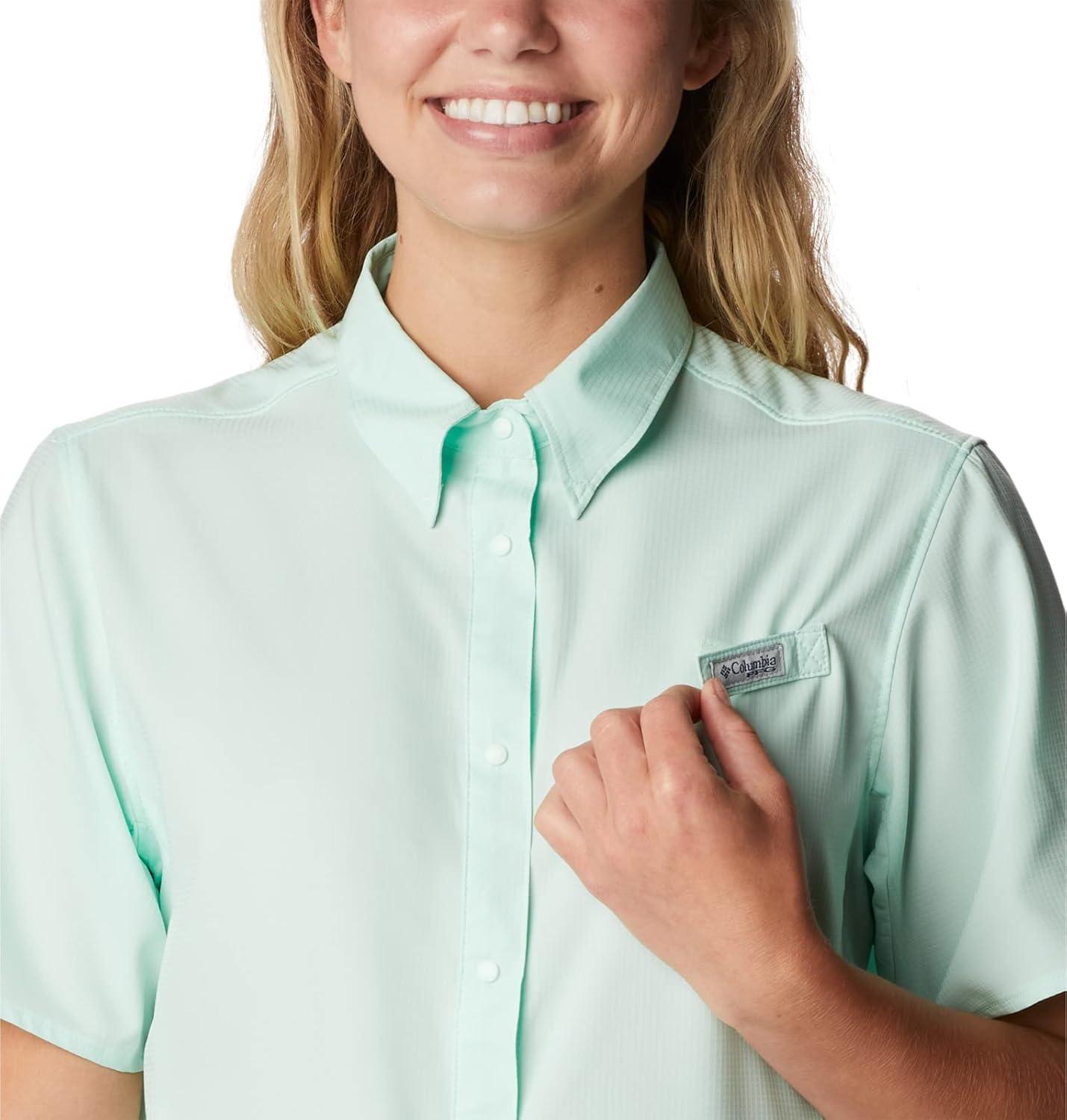 imageColumbia Womens PFG Tamiami II Short Sleeve ShirtGullfoss Green