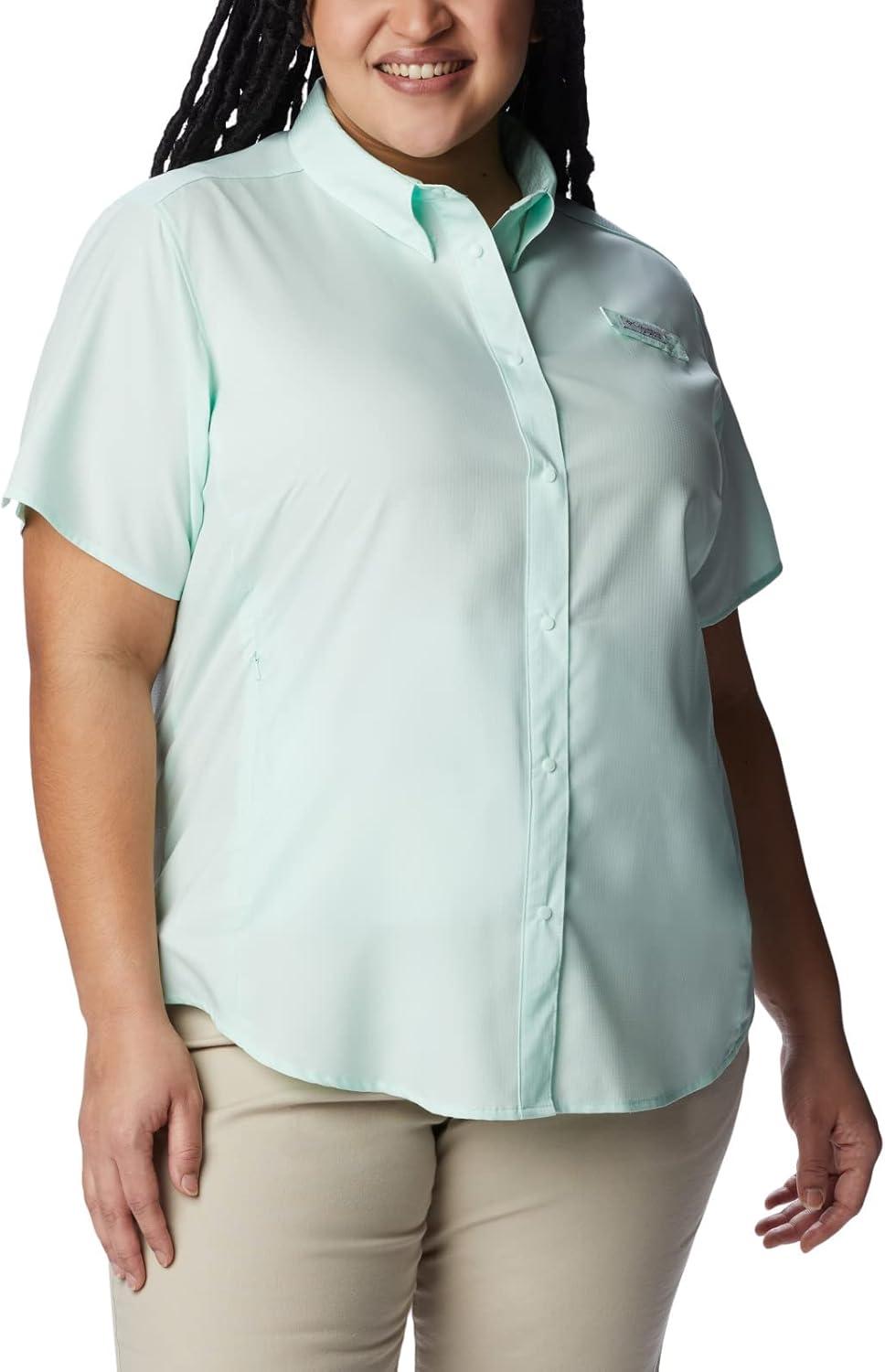 imageColumbia Womens PFG Tamiami II Short Sleeve ShirtGullfoss Green